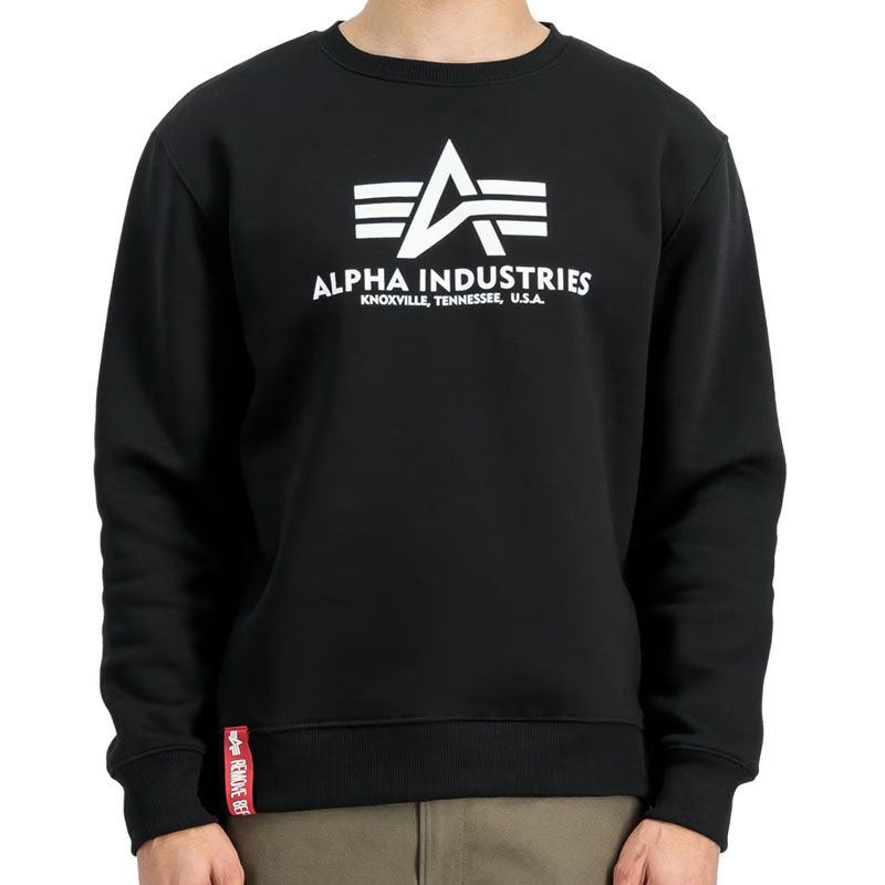 Alpha Muški duks Basic Hoody, Crni