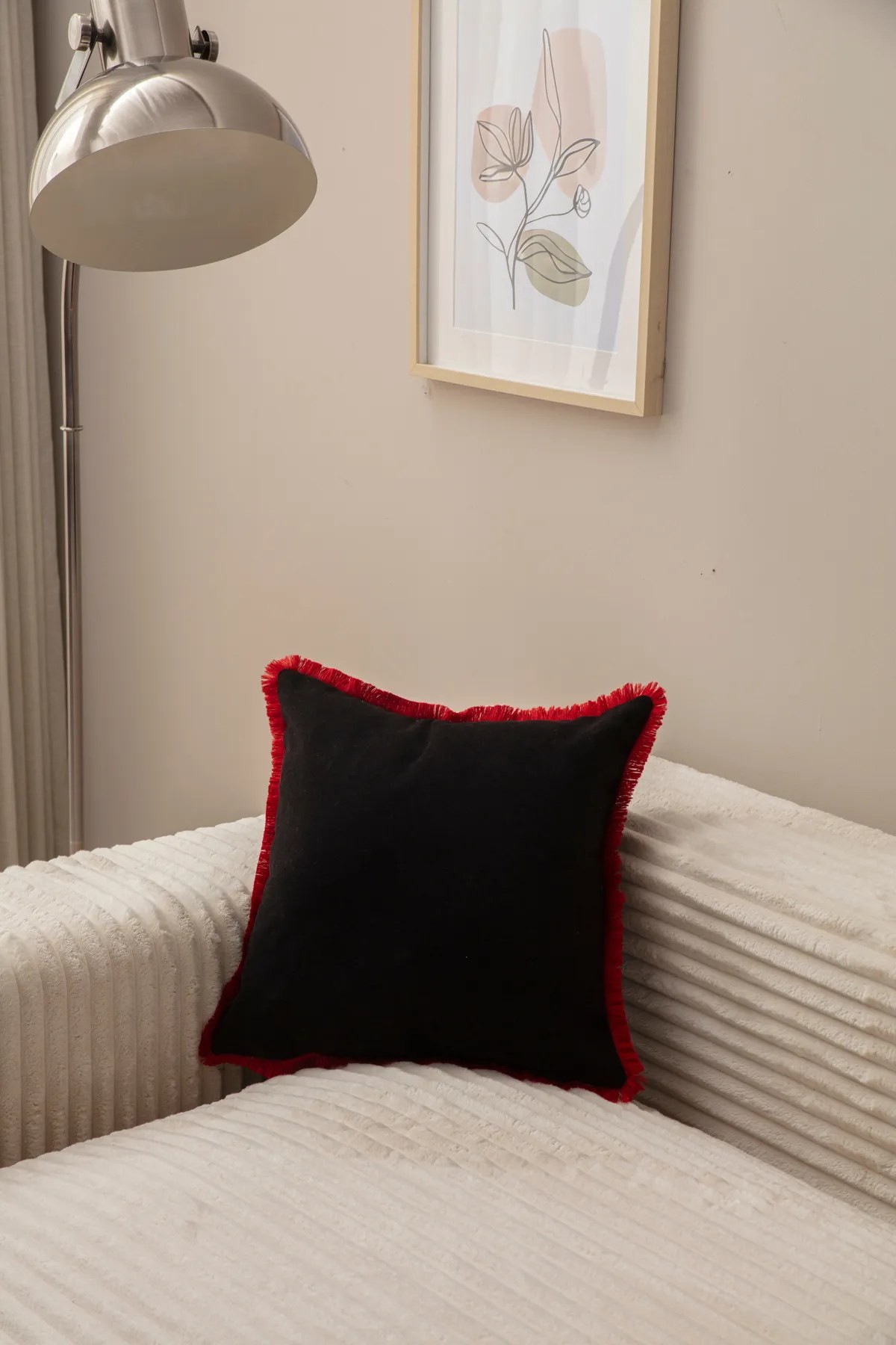 Aberto Design jastučnica 43x43cm crna