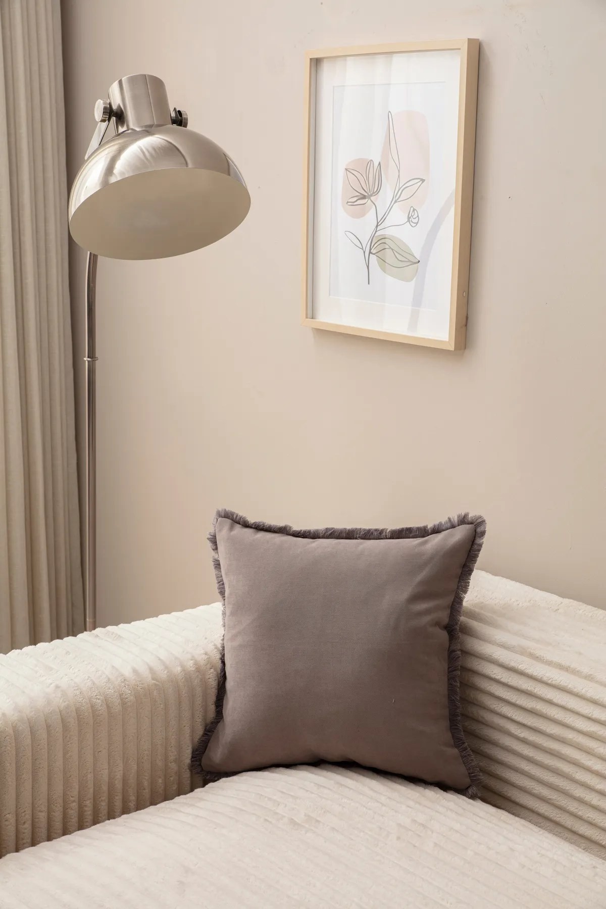 Jastučnica Aberto Design 43x43cm siva