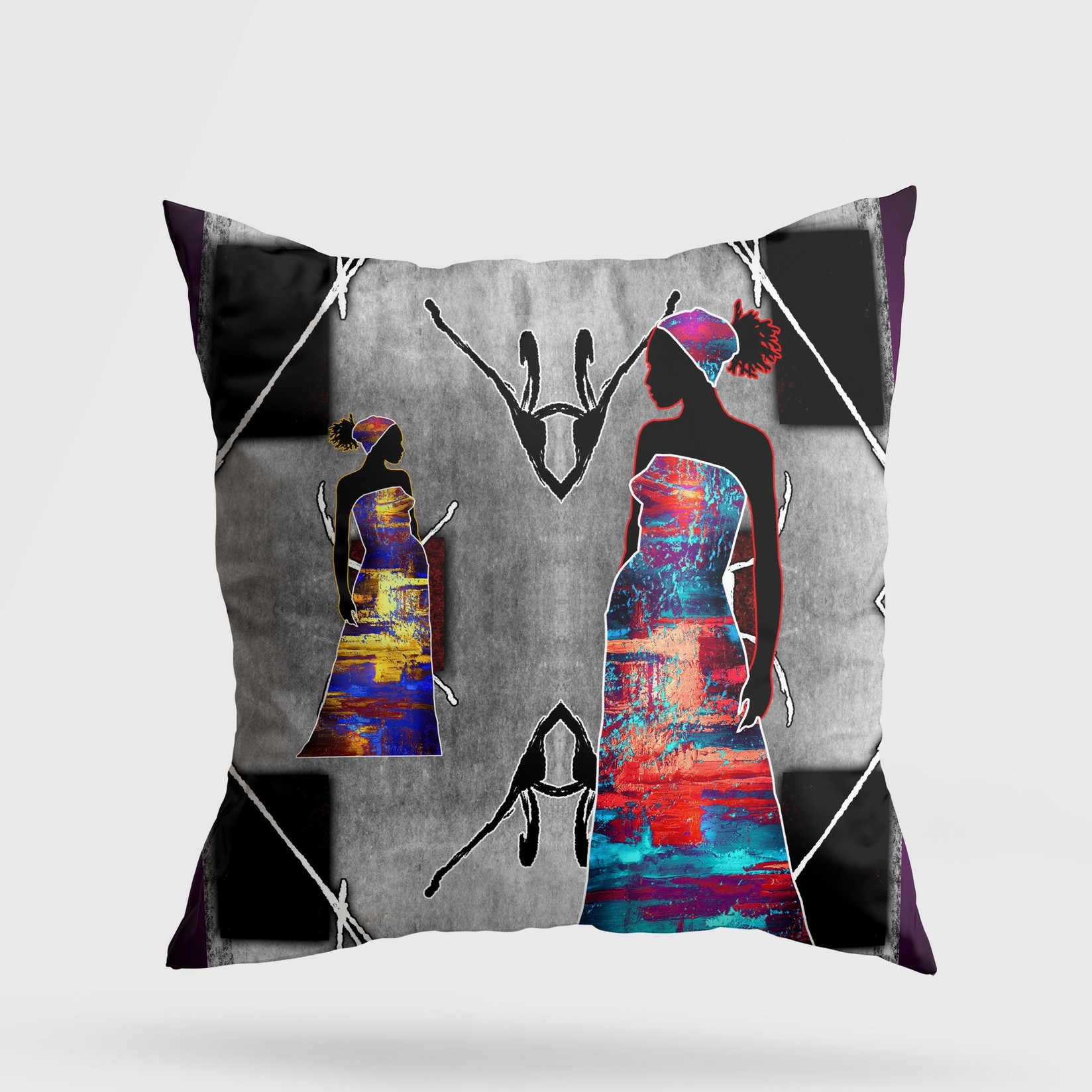 Aberto Design jastuk 43x43cm šareni