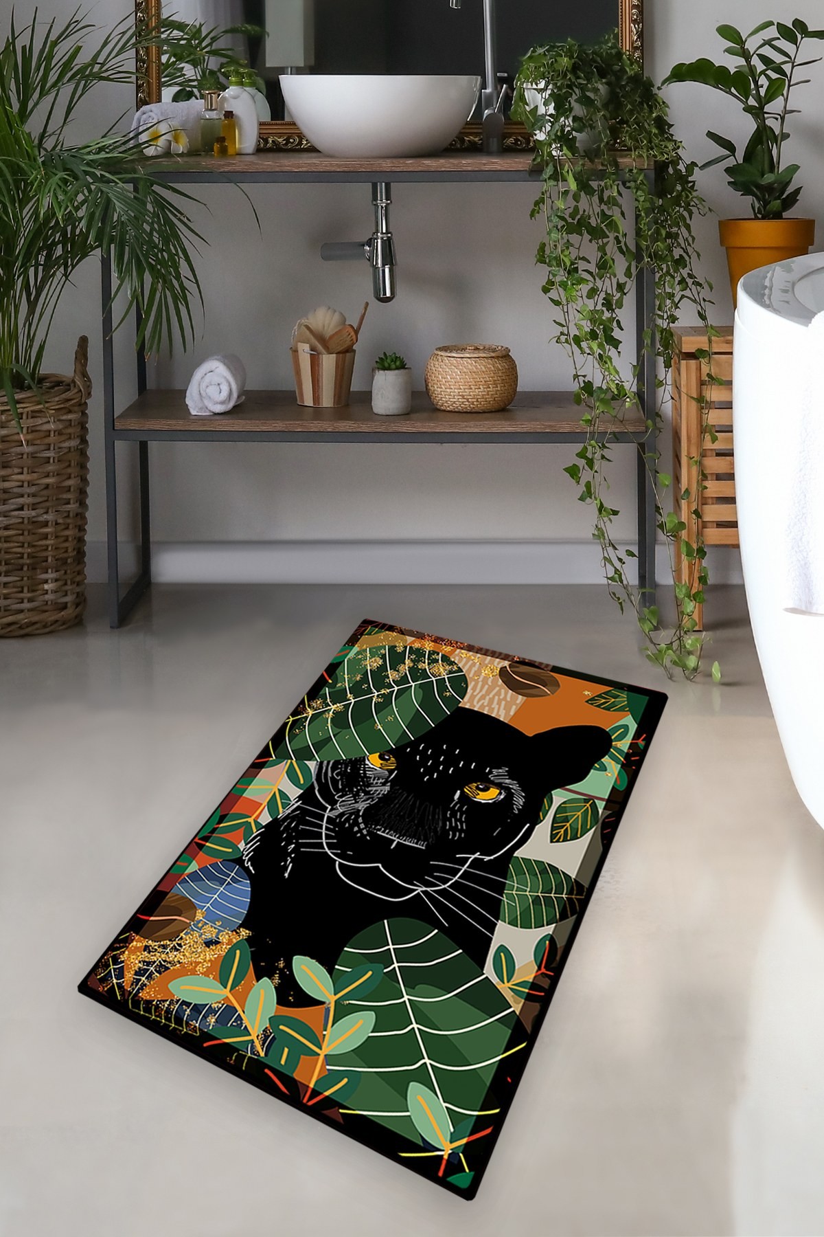 L'essentiel Maison Otirač za kupatilo 70x120cm Šarene