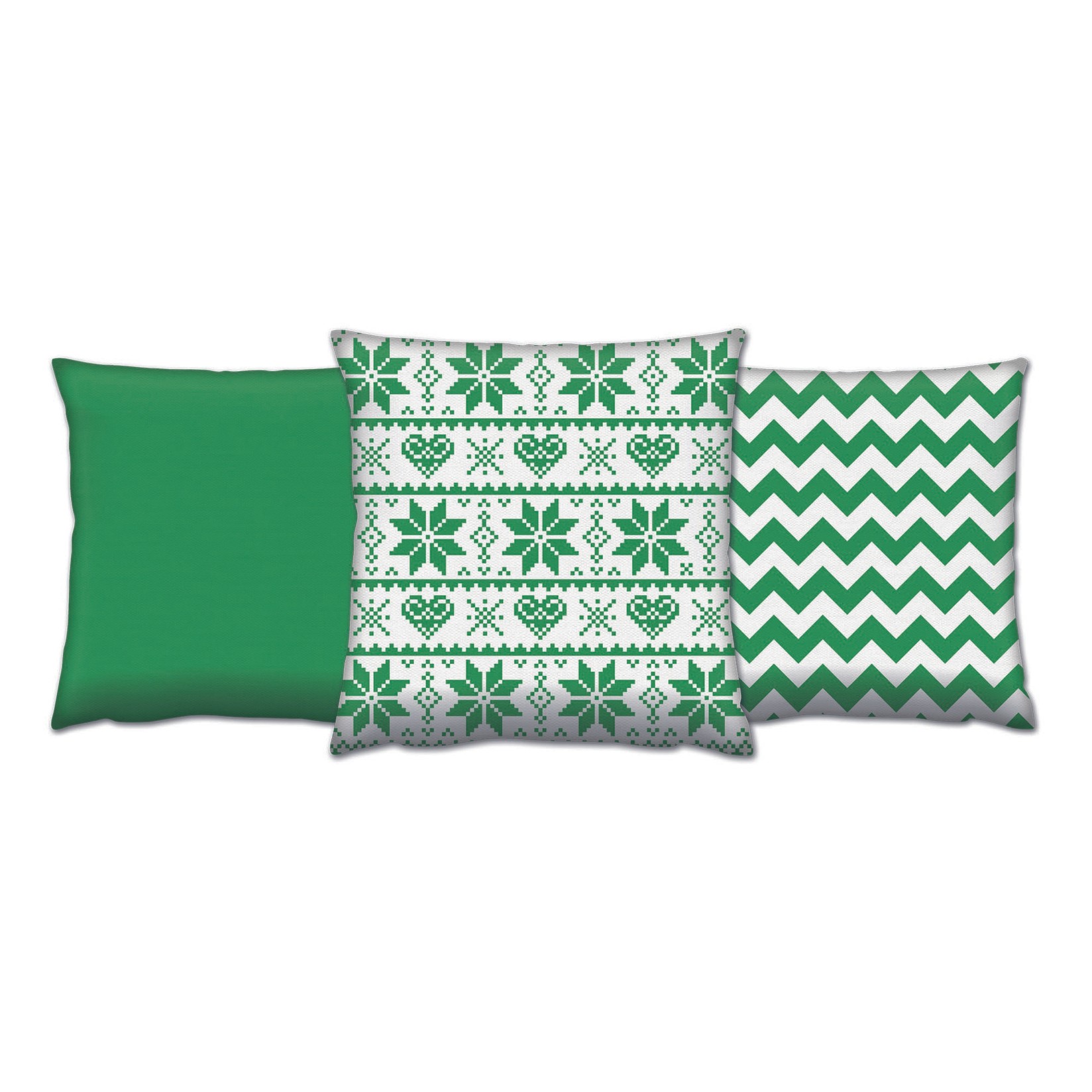 Aberto Design Set od 3 jastuka 43x43cm Šareni