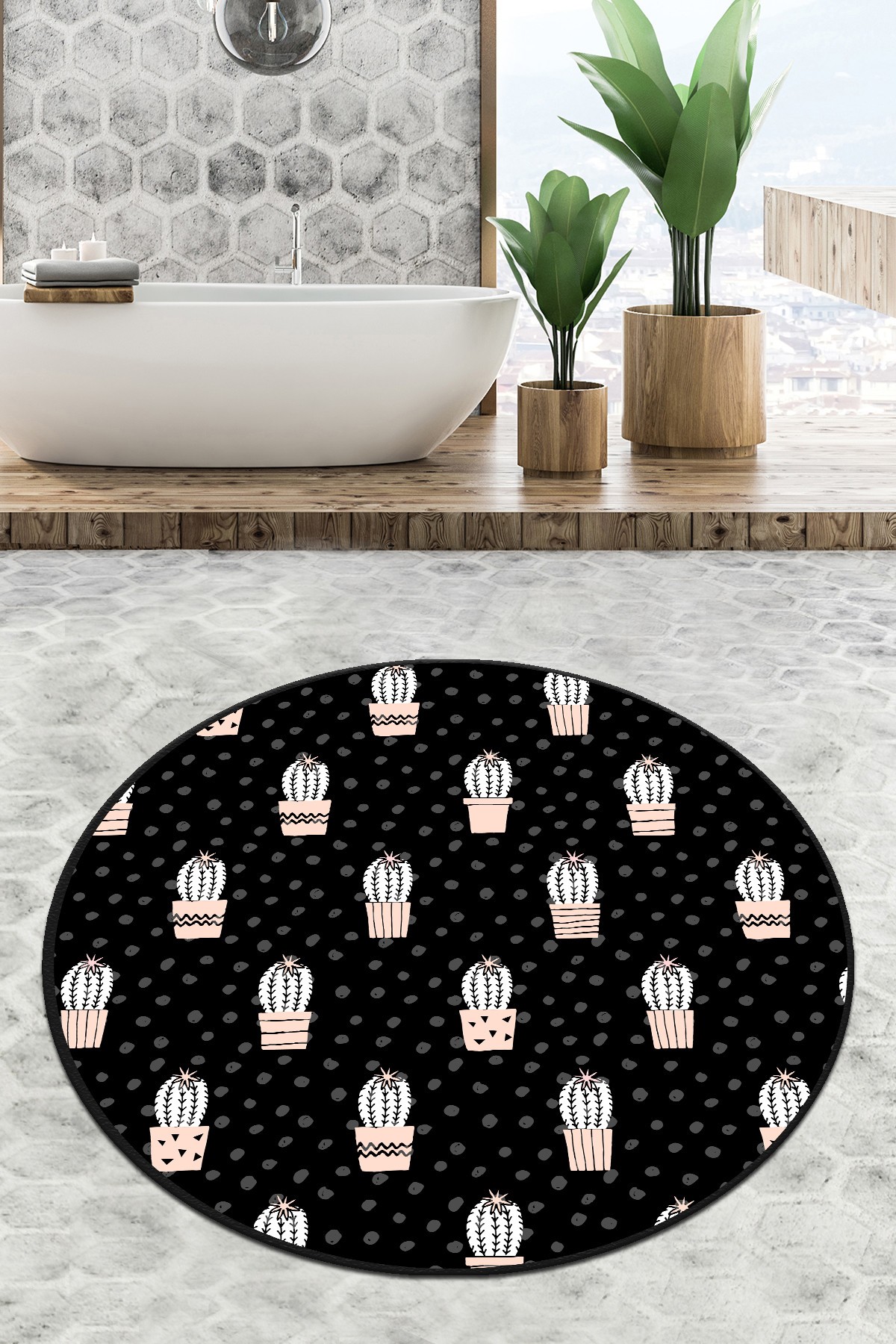 L'essentiel Maison Otirač za kupatilo 200cm Šareno