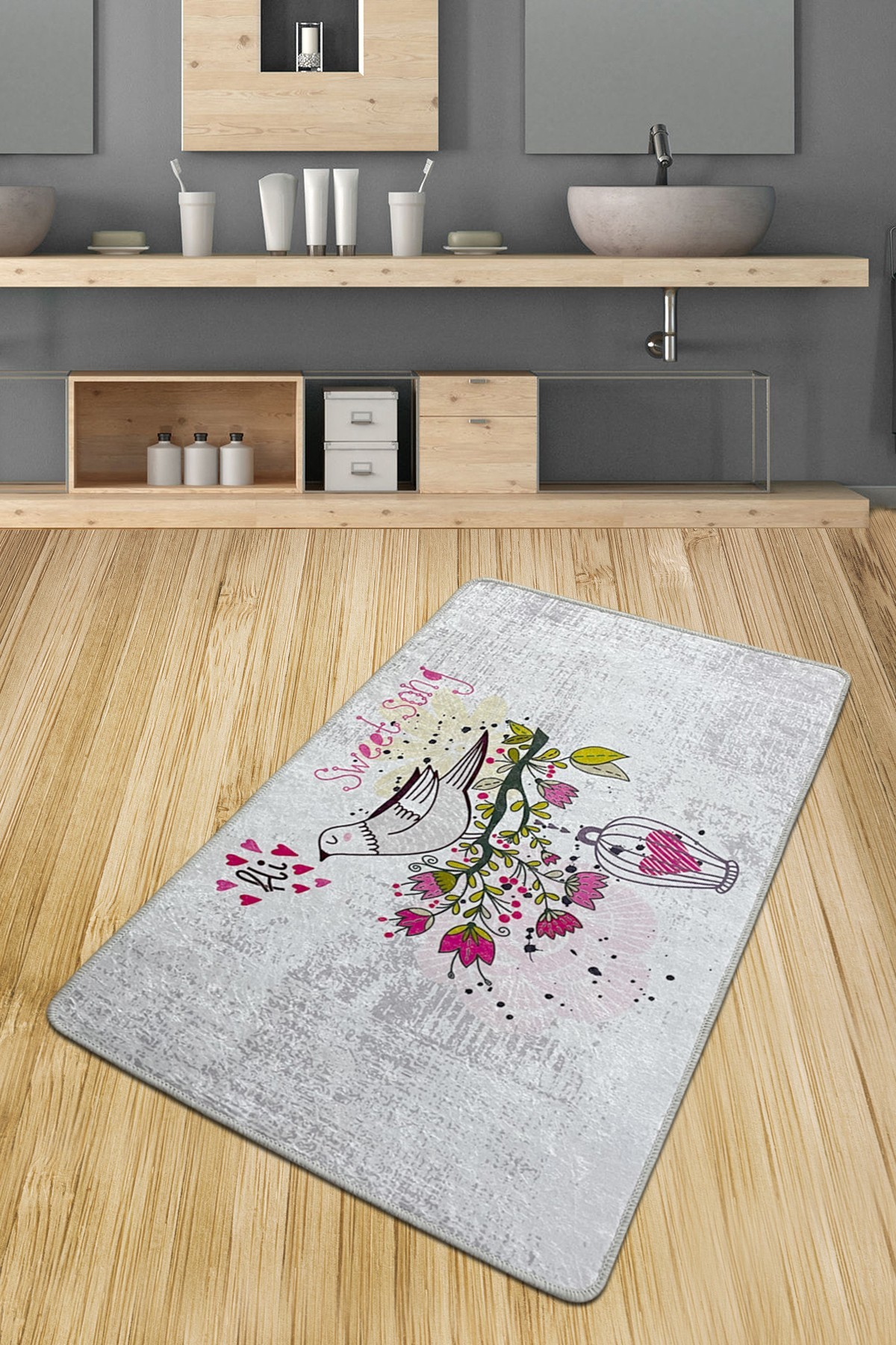 L'essentiel Maison Otirač za kupatilo 70x120cm Šarene