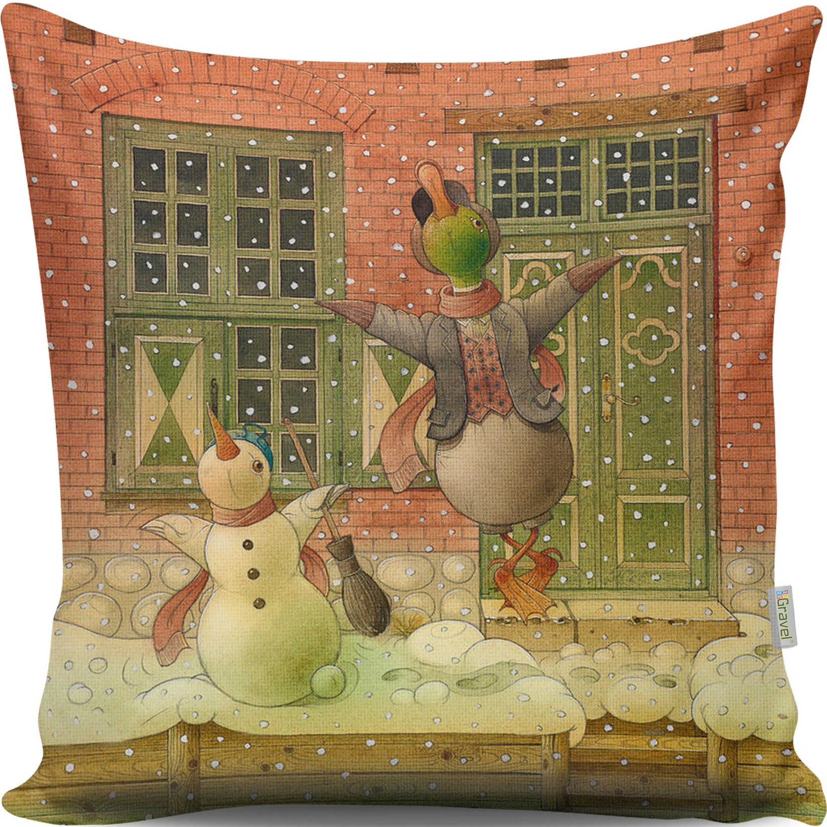 Jastuk Aberto Design 43x43cm Šareni