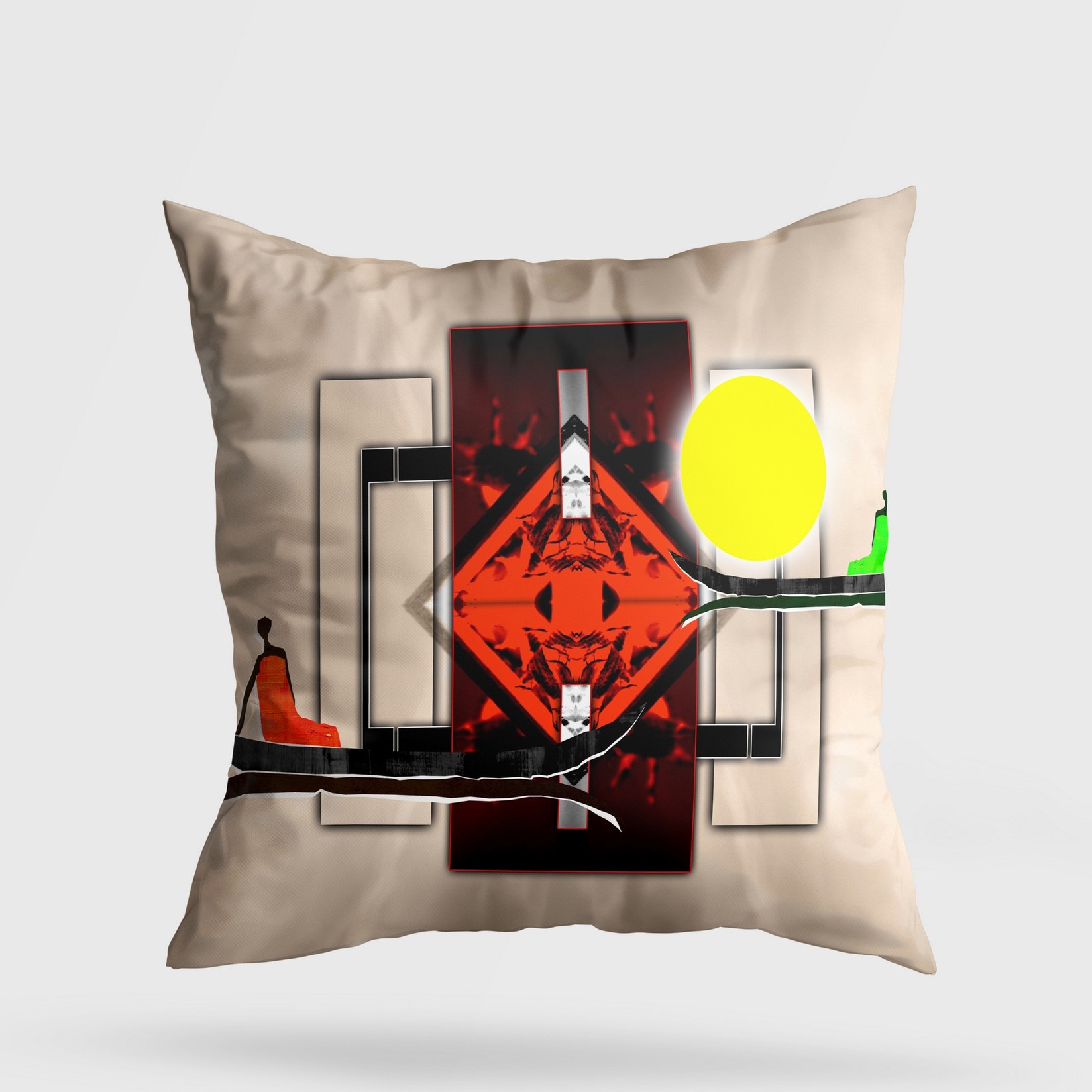 Aberto Design jastuk 43x43cm šareni