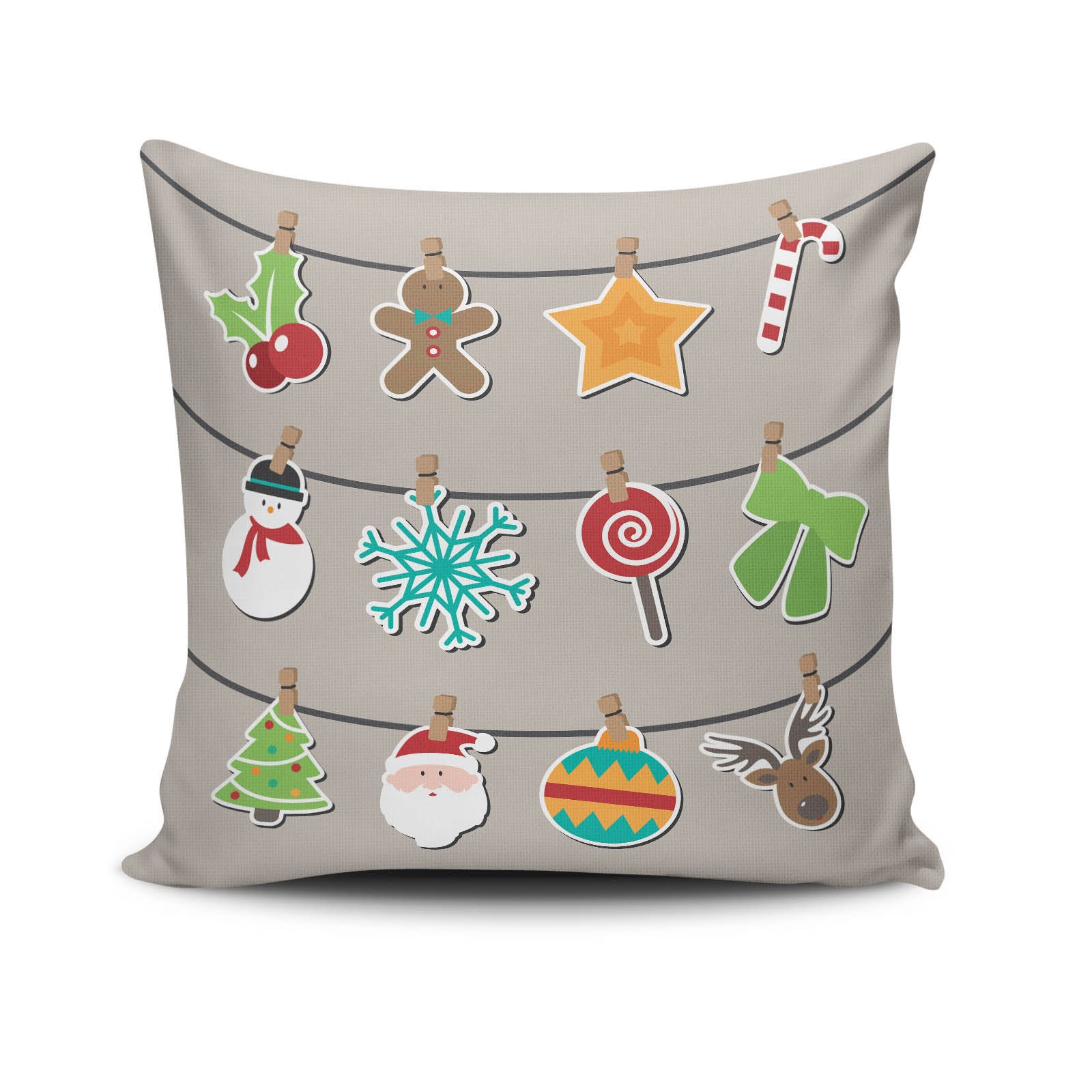 Jastuk Aberto Design 43x43cm Šareni