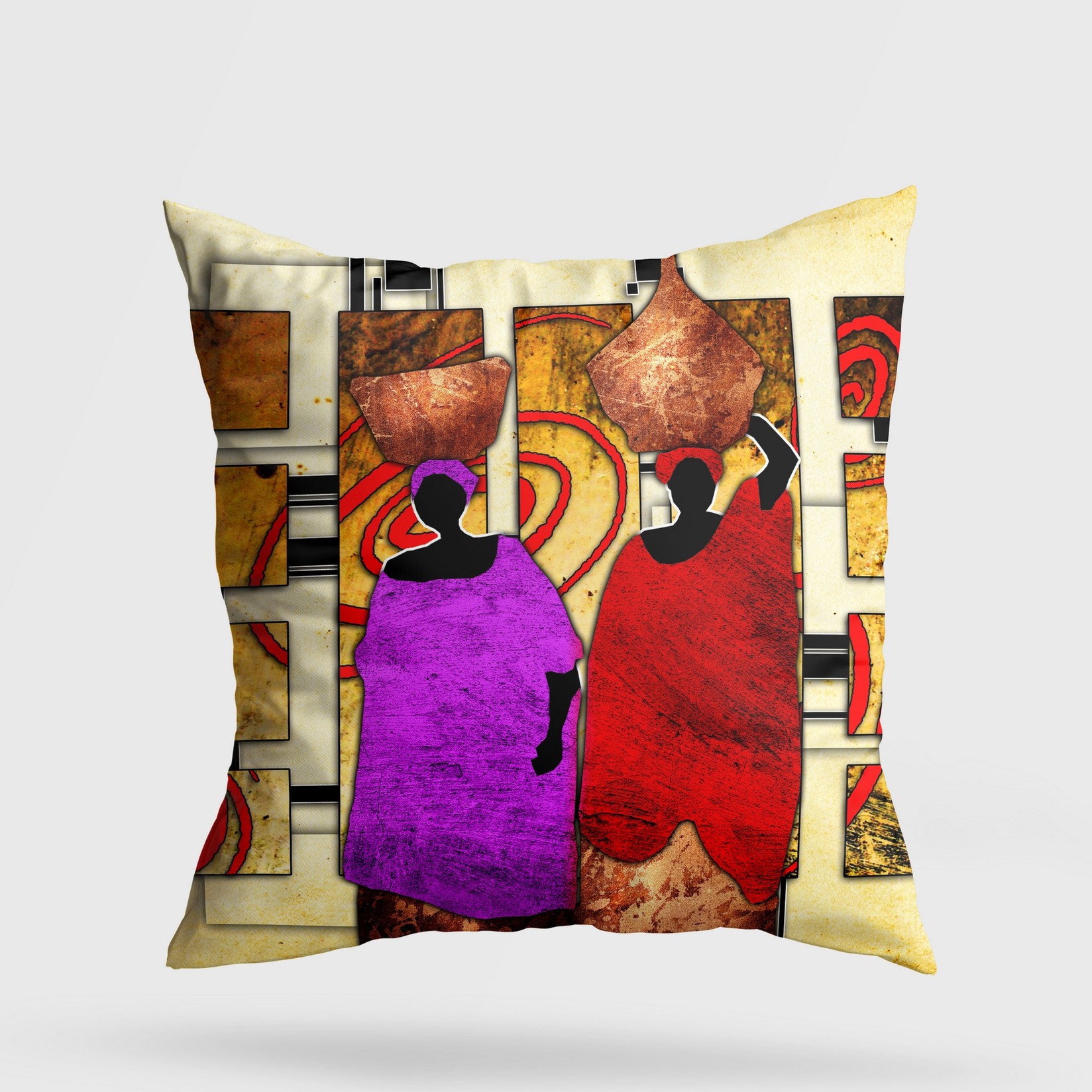 Aberto Design jastuk 43x43cm šareni