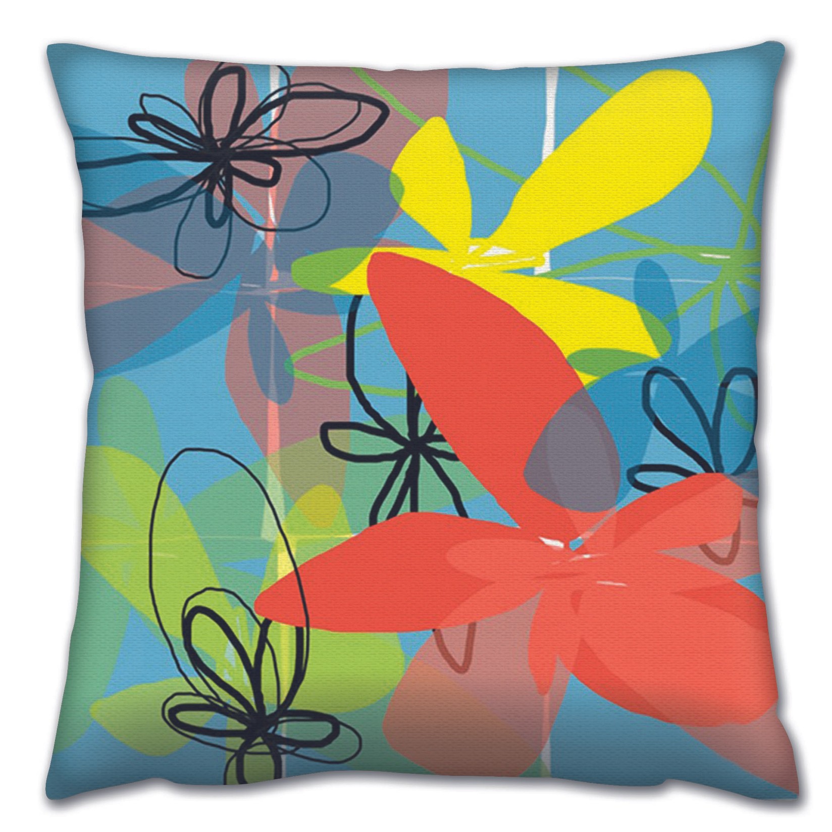 Jastuk Aberto Design 43x43cm Šareni