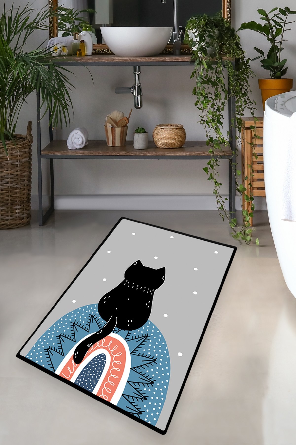 L'essentiel Maison Otirač za kupatilo 70x120cm Šarene