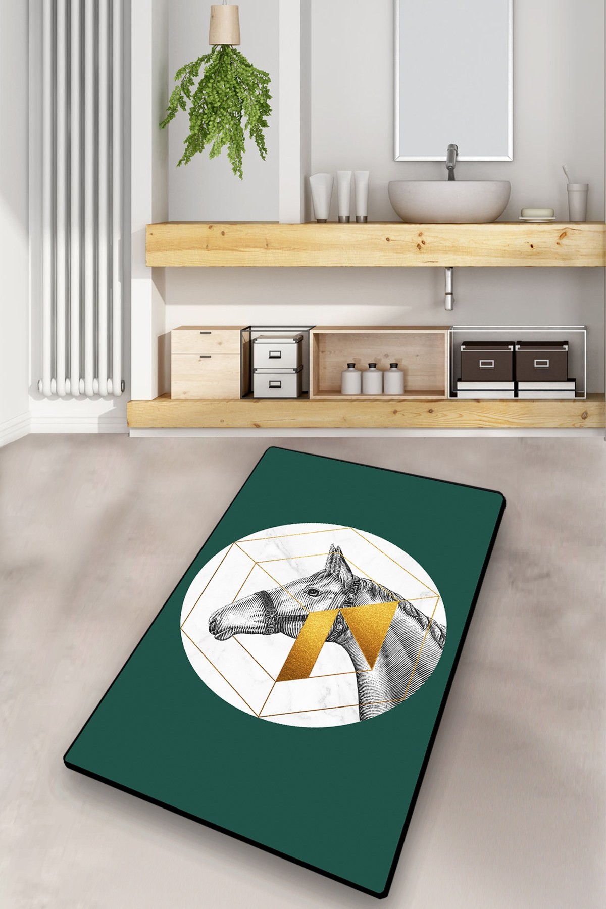 L'essentiel Maison Otirač za kupatilo 70x120cm Šarene