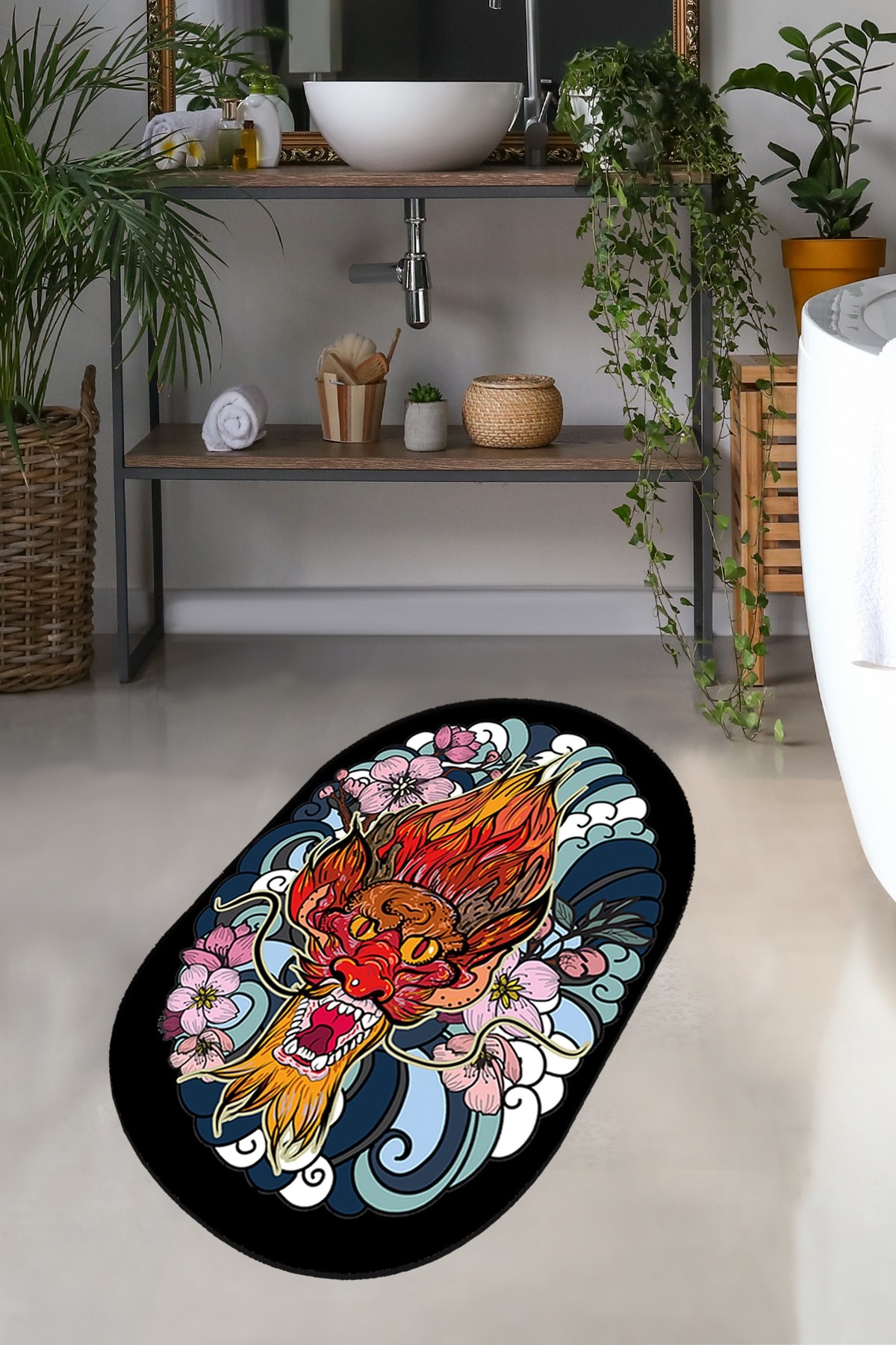 L'essentiel Maison Otirač za kupatilo 70x120cm Šarene