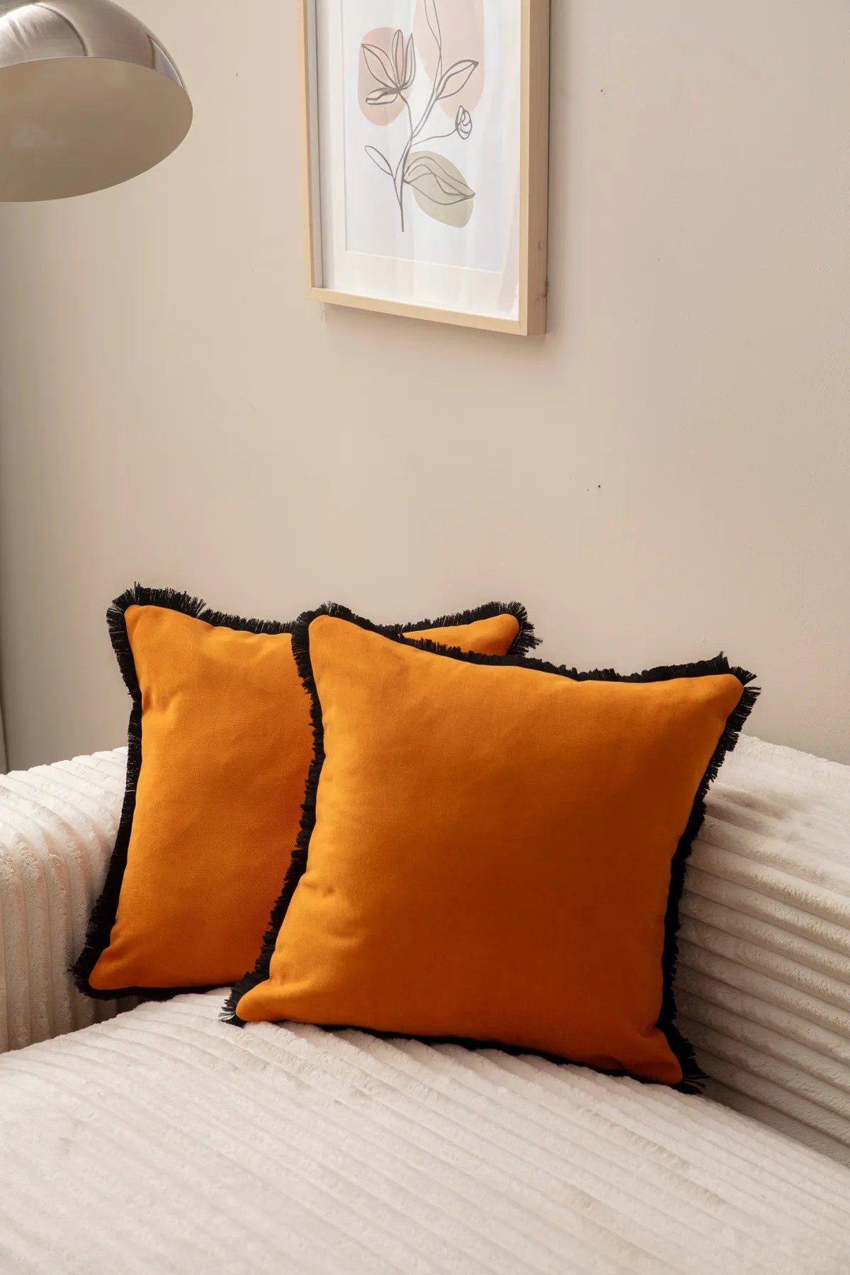 Aberto Design set od 2 jastučnice 43x43cm narandžaste boje