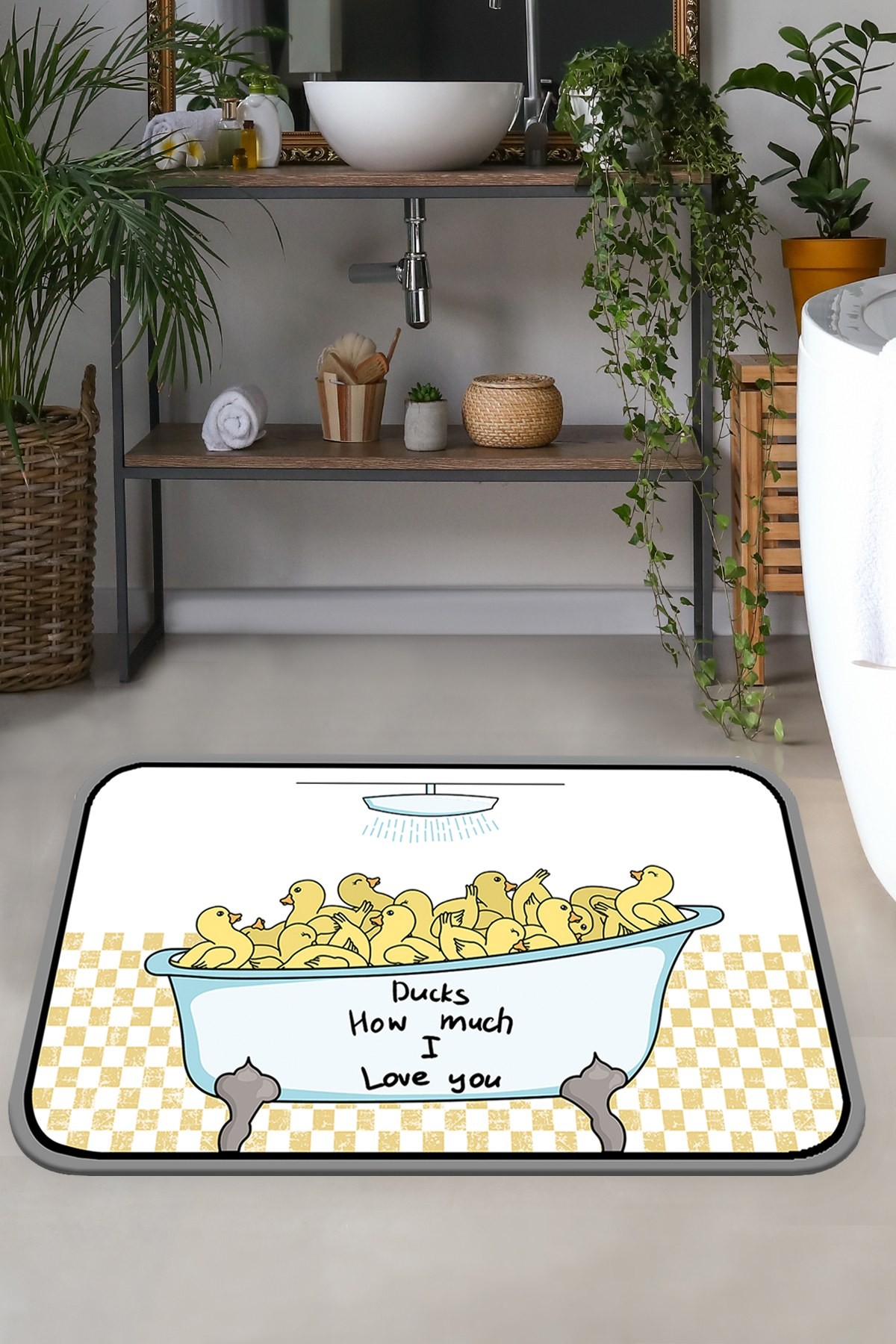 L'essentiel Maison Otirač za kupatilo 70x120cm Šarene