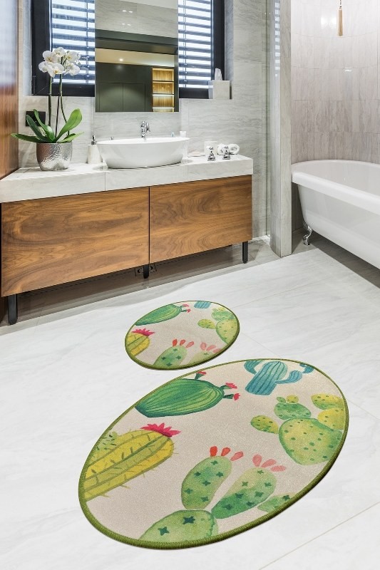 L'essentiel Maison Set od 2 kupaonska tepiha Šarene