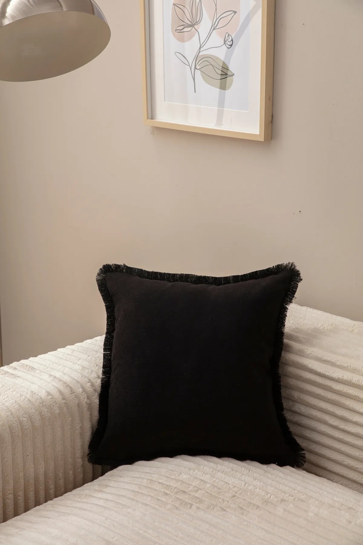 Aberto Design jastučnica 43x43cm crna