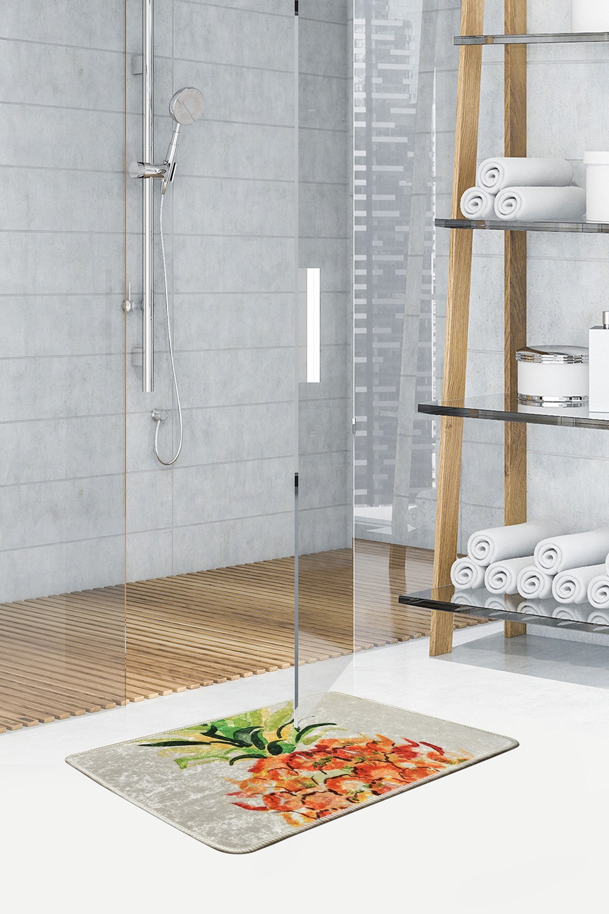 L'essentiel Maison Kupaonski tepih 40x60cm Šarene