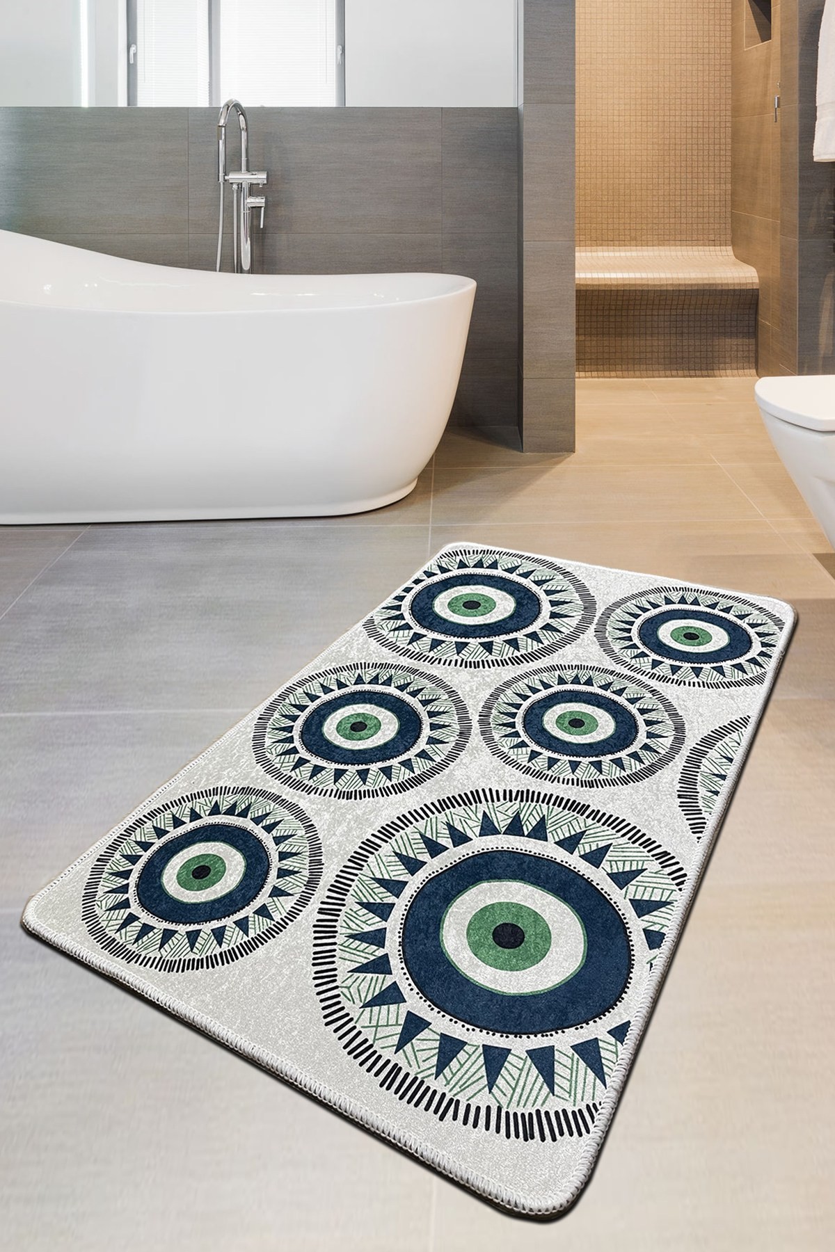 L'essentiel Maison Otirač za kupatilo 70x120cm Šarene