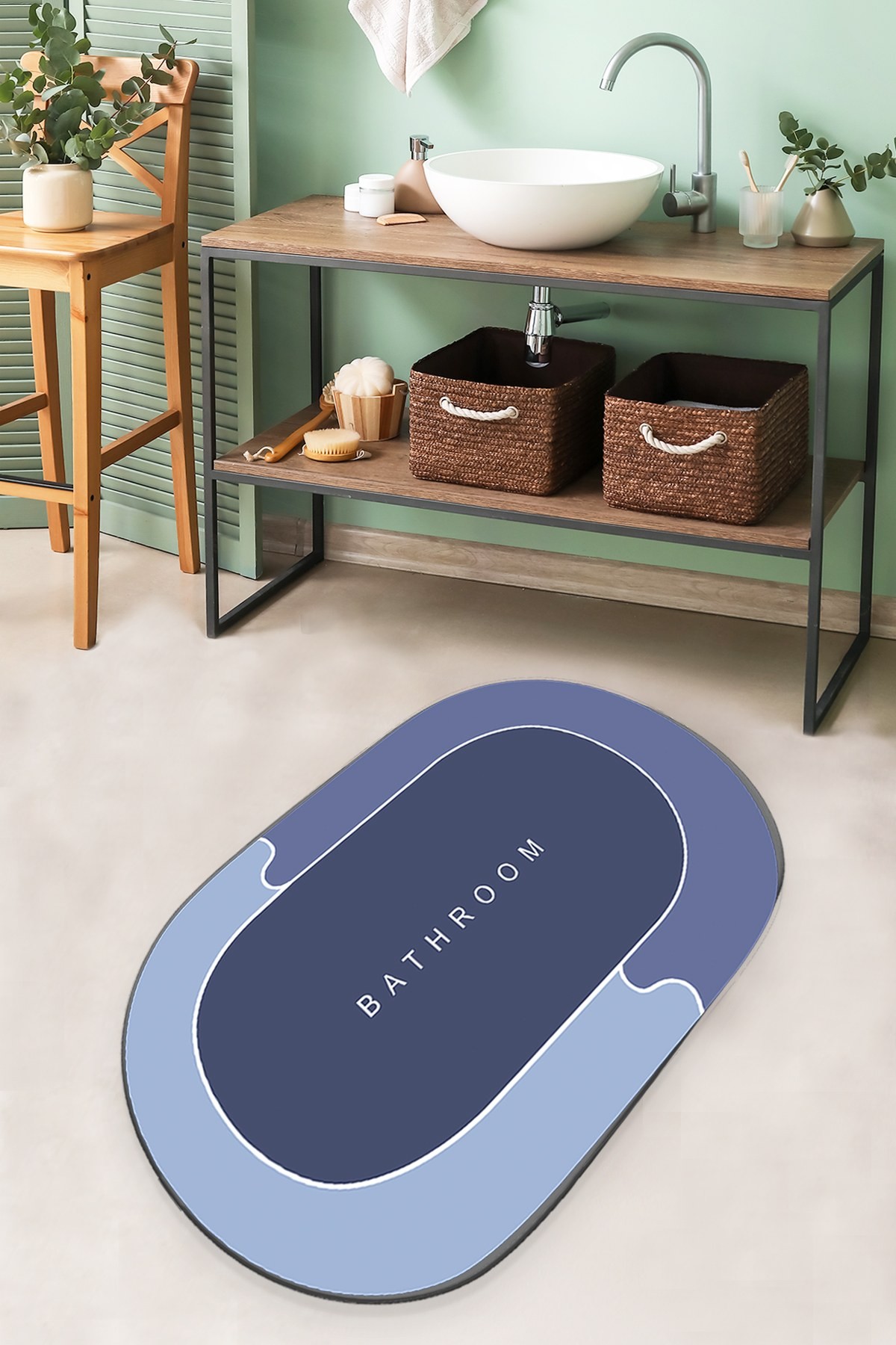 L'essentiel Maison Otirač za kupatilo 70x120cm Šarene