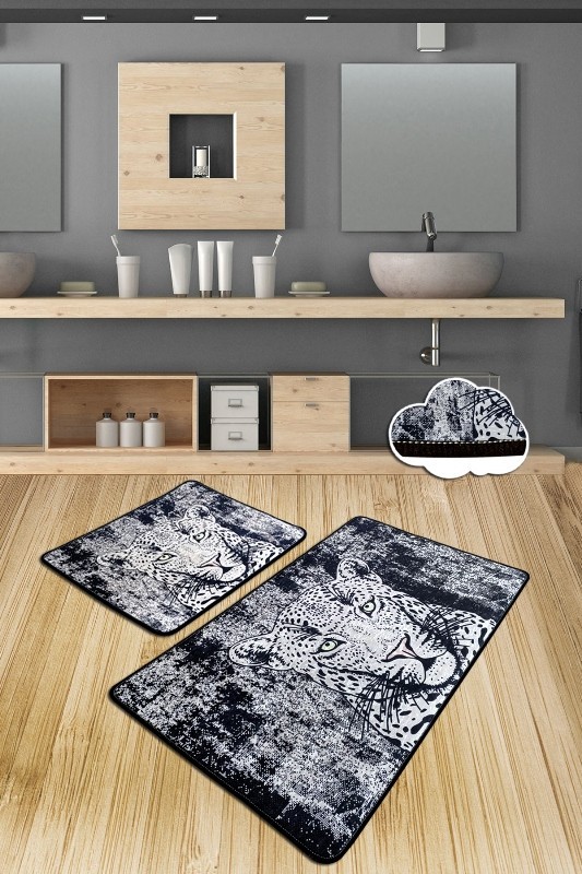 L'essentiel Maison Set od 2 kupaonska tepiha Šarene