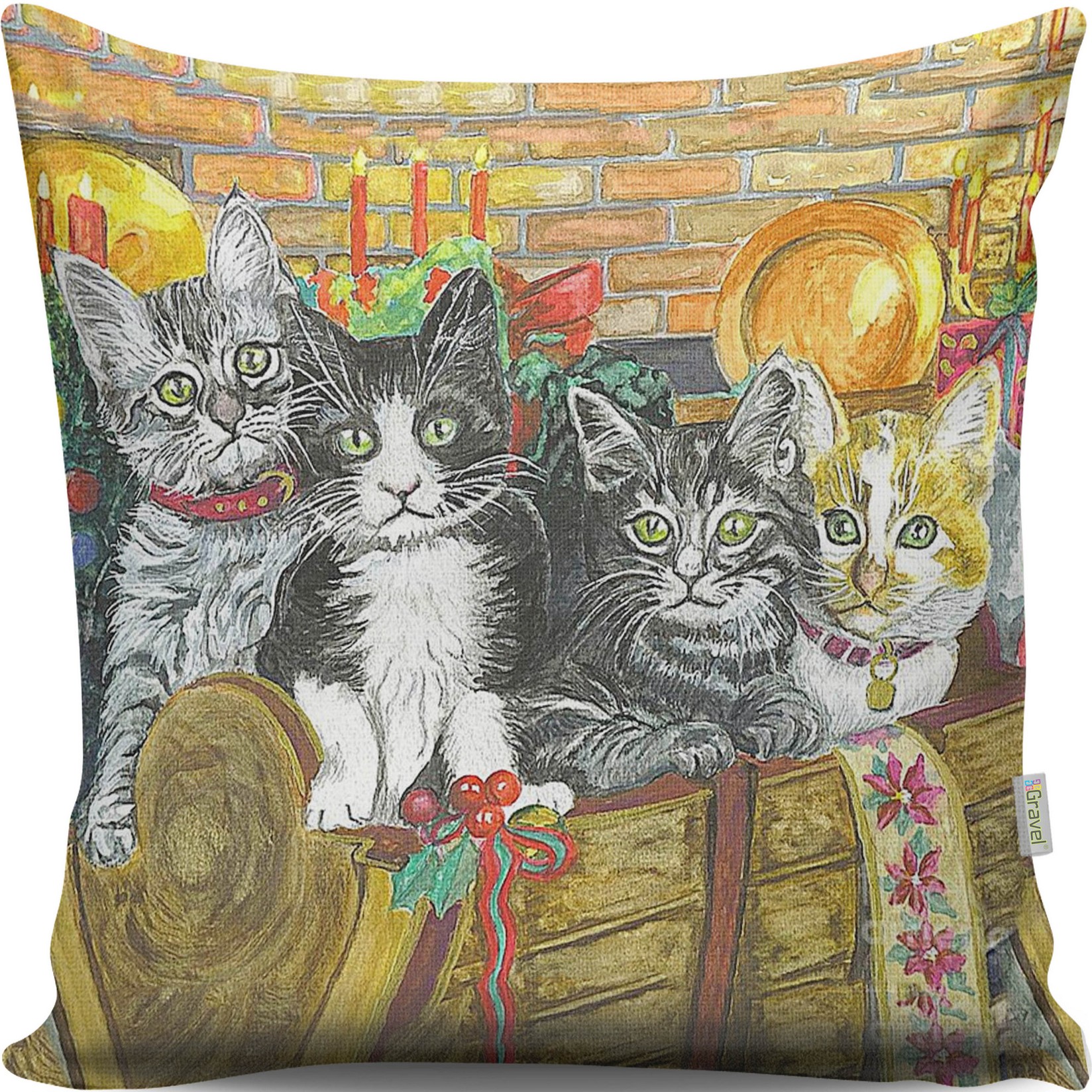 Jastuk Aberto Design 43x43cm Šareni