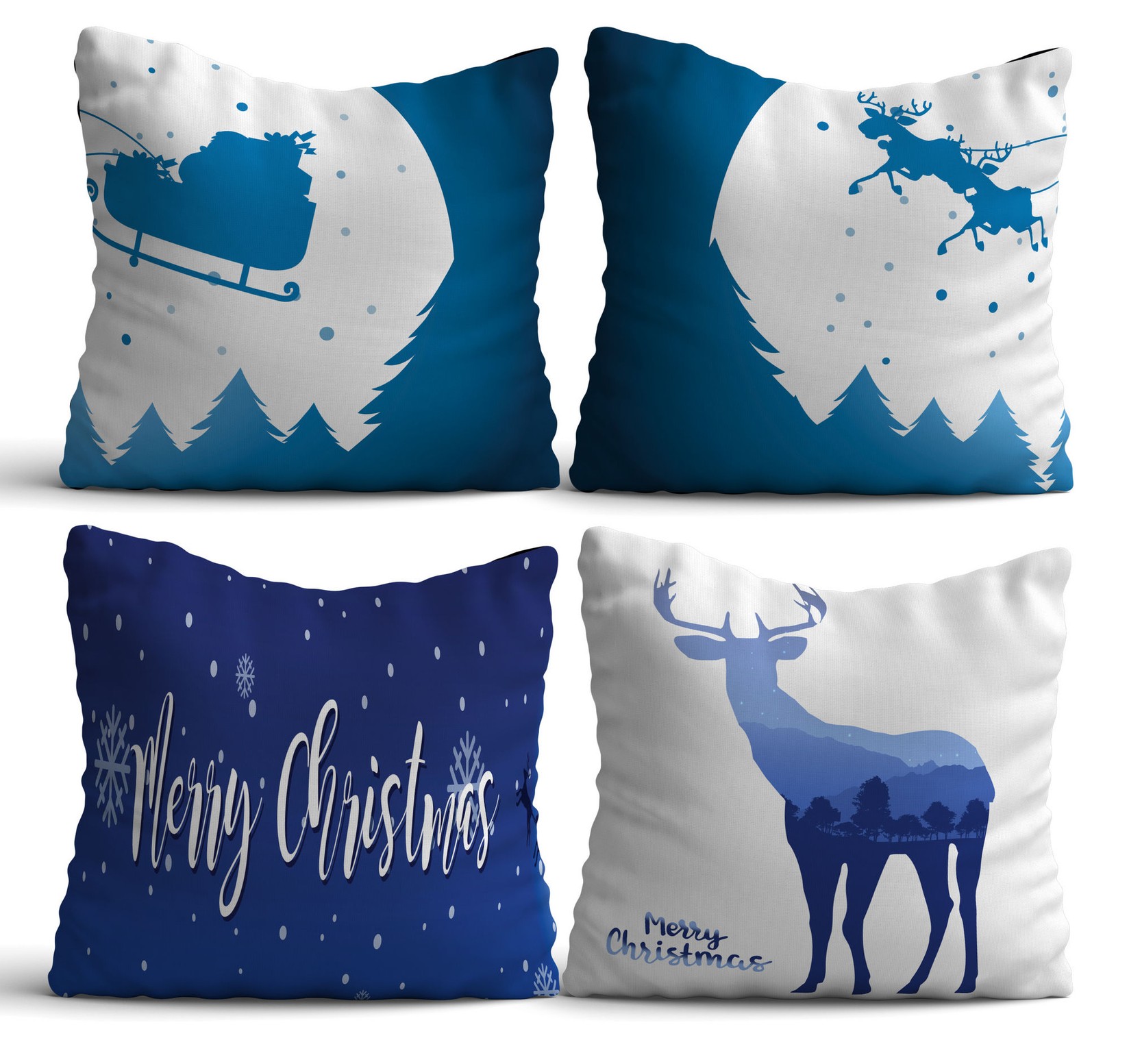 Aberto Design Set od 4 jastuka 43x43cm Šareni