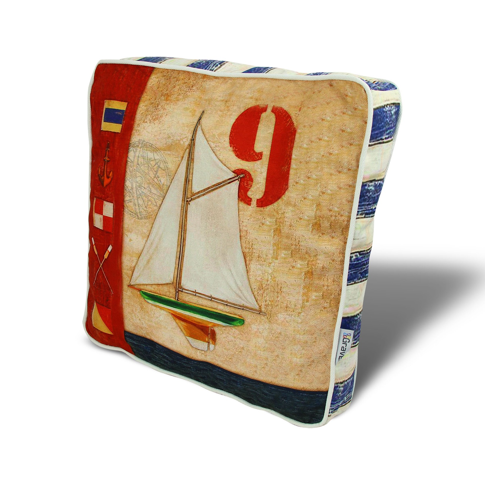 Aberto Design jastuk 42x42cm šareni