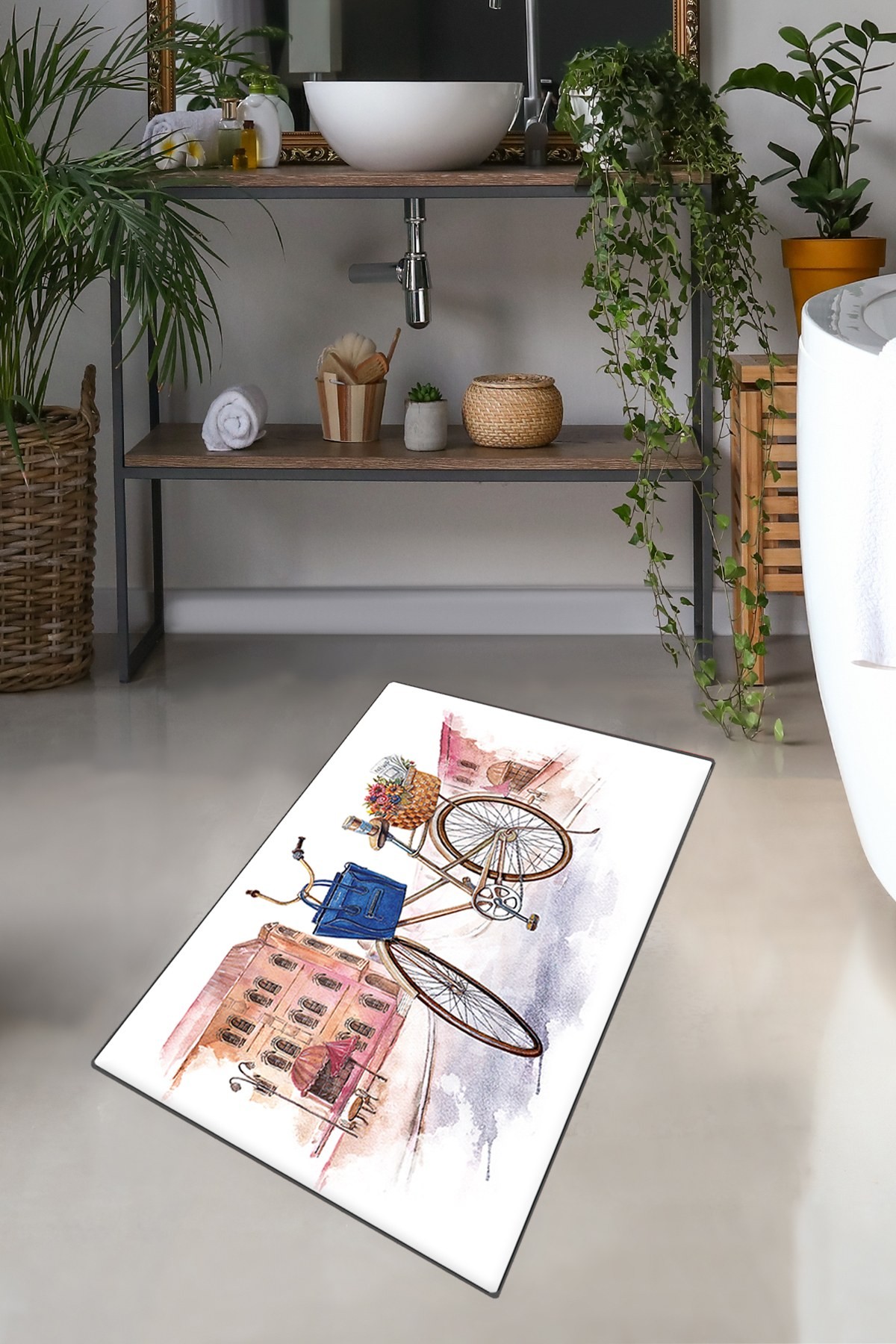 L'essentiel Maison Otirač za kupatilo 70x120cm Šarene