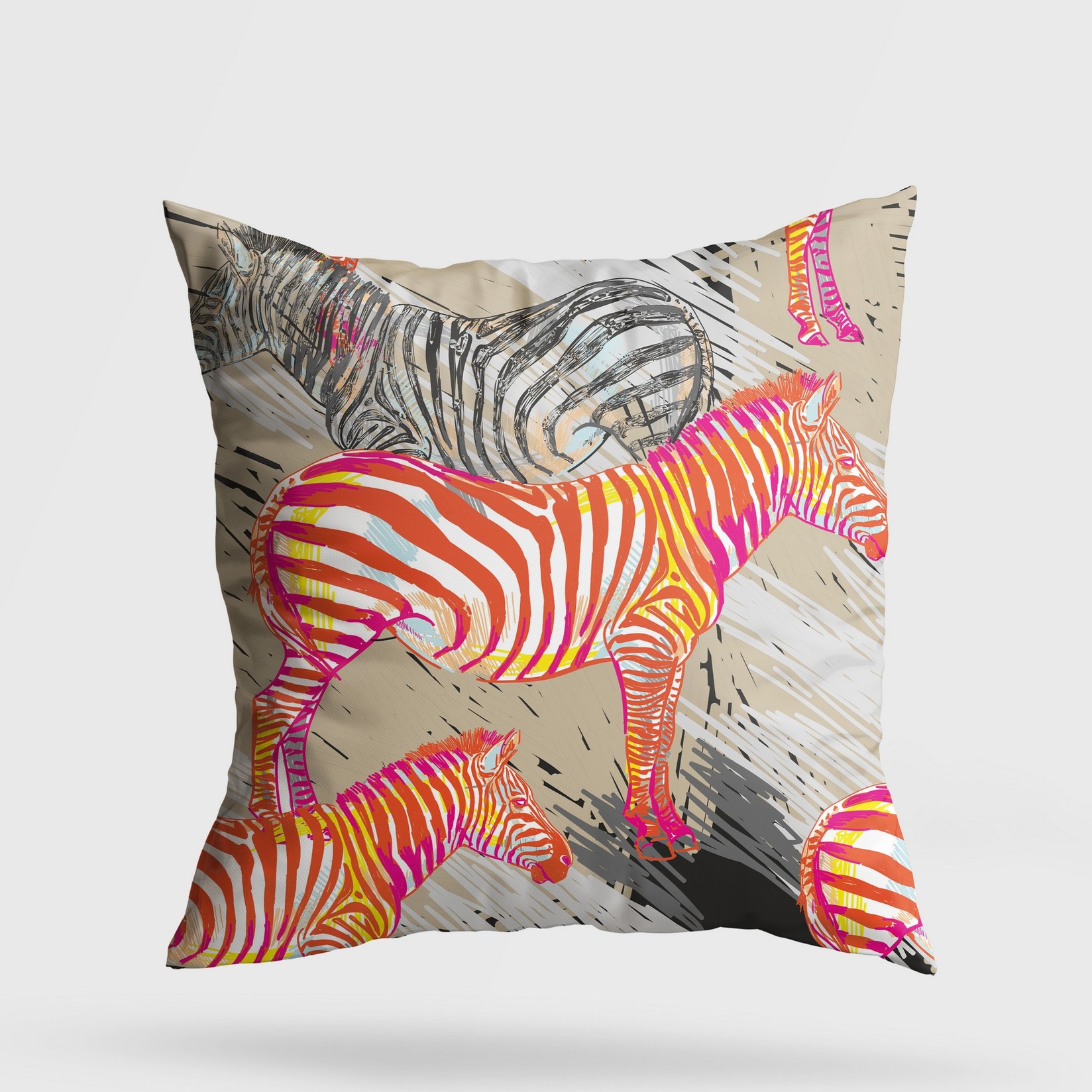 Jastuk Aberto Design 43x43cm Šareni