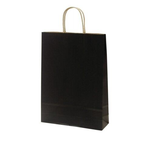 Ukrasna kesa, Natron papir, 25x8x26cm, Crna