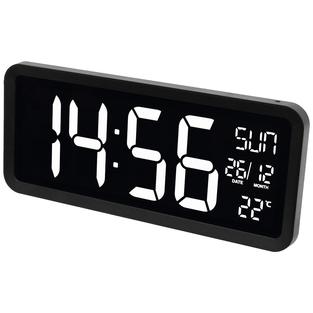 Home Sat i termometar LTCJUMBO, Crni