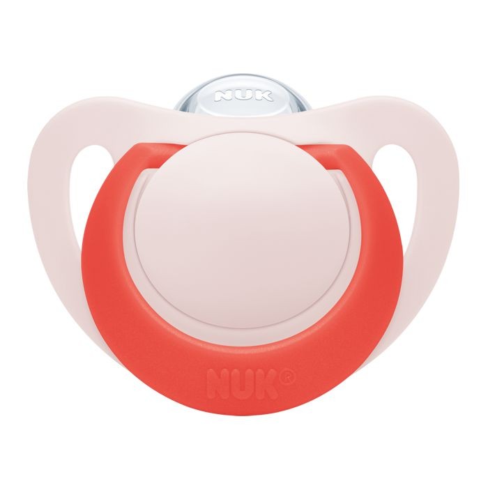 NUK Duda Star sa kutijicom  - 6-18 mjeseca, Roze