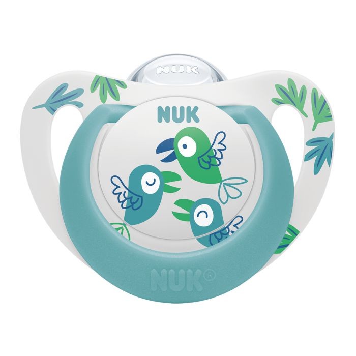 NUK Duda Star sa kutijicom Papige - 6-18 mjeseca, Plava