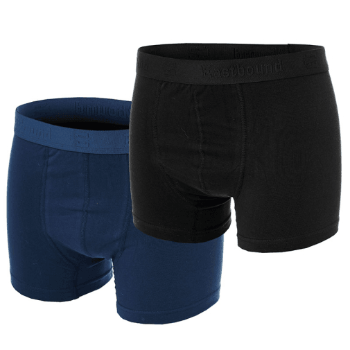 EASTBOUND muške Freedom bokserice, 2 pakovanja, mornarsko-sive