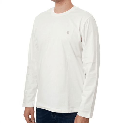 EASTBOUND muška Eitan majica dugih rukava, bijela
