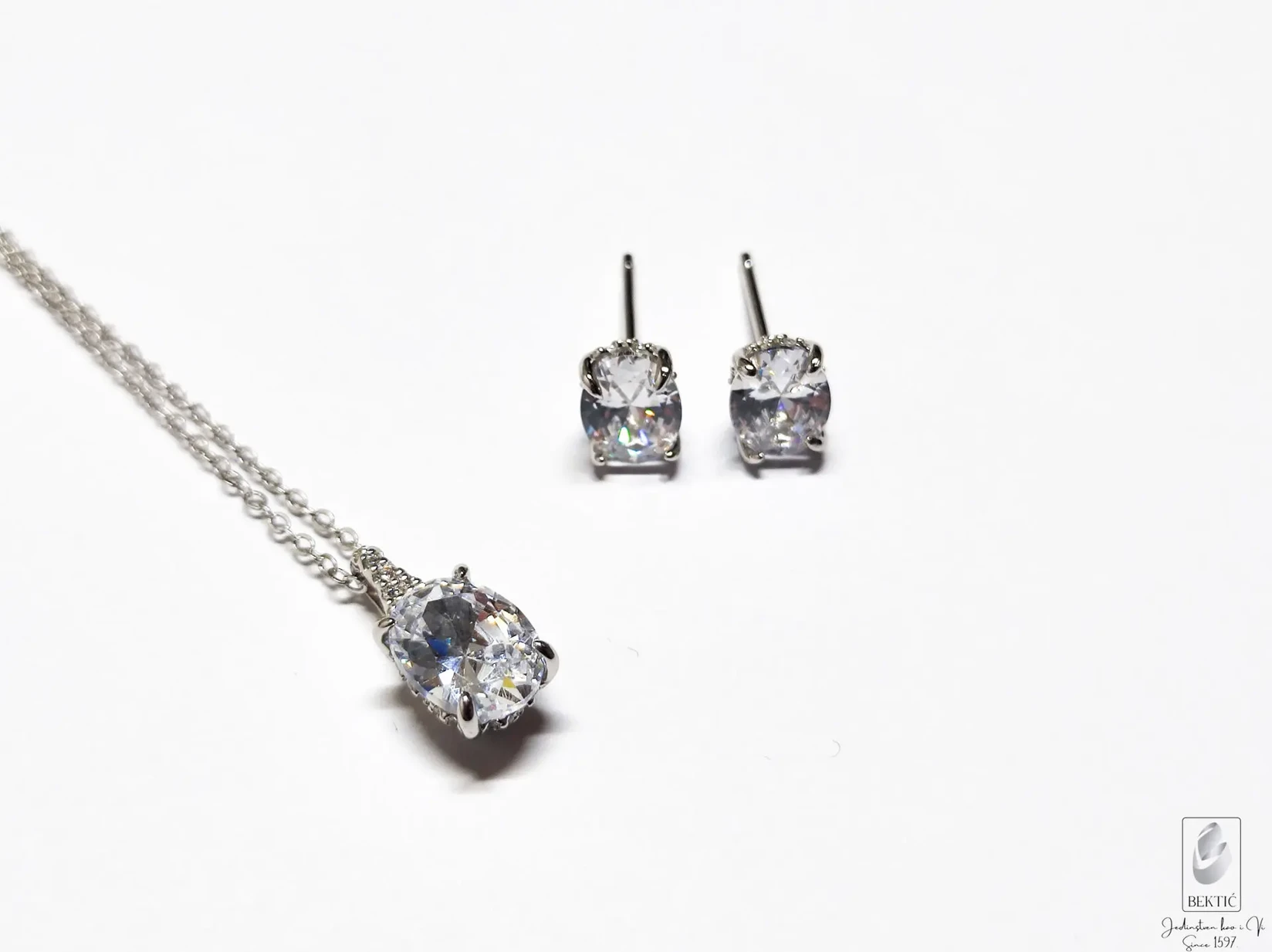 Set srebro 925 sa cirkonima