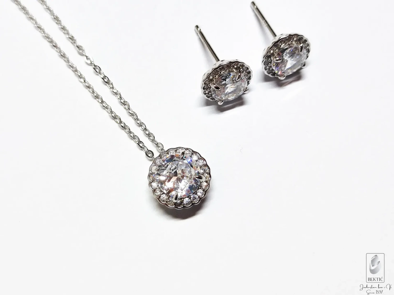 Set srebro 925 sa cirkonima