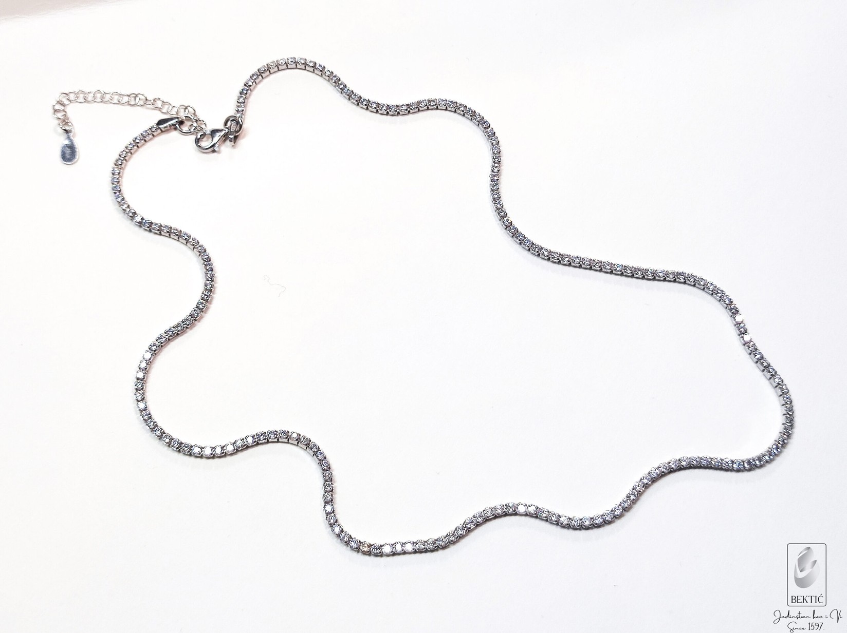 Lančić Klasika - Srebro sa cirkonima