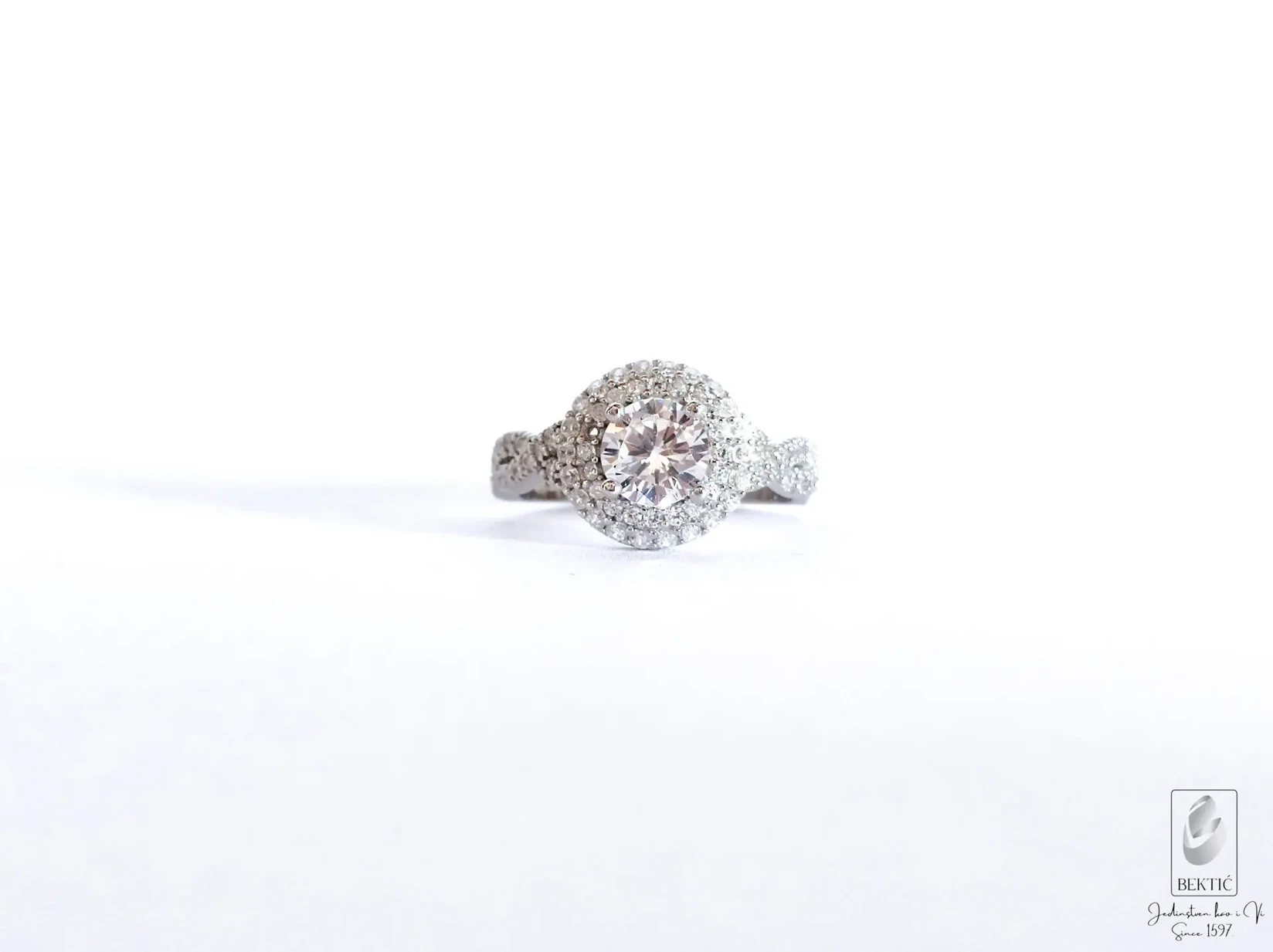 Vjerenički Zaručnički prsten srebro 925