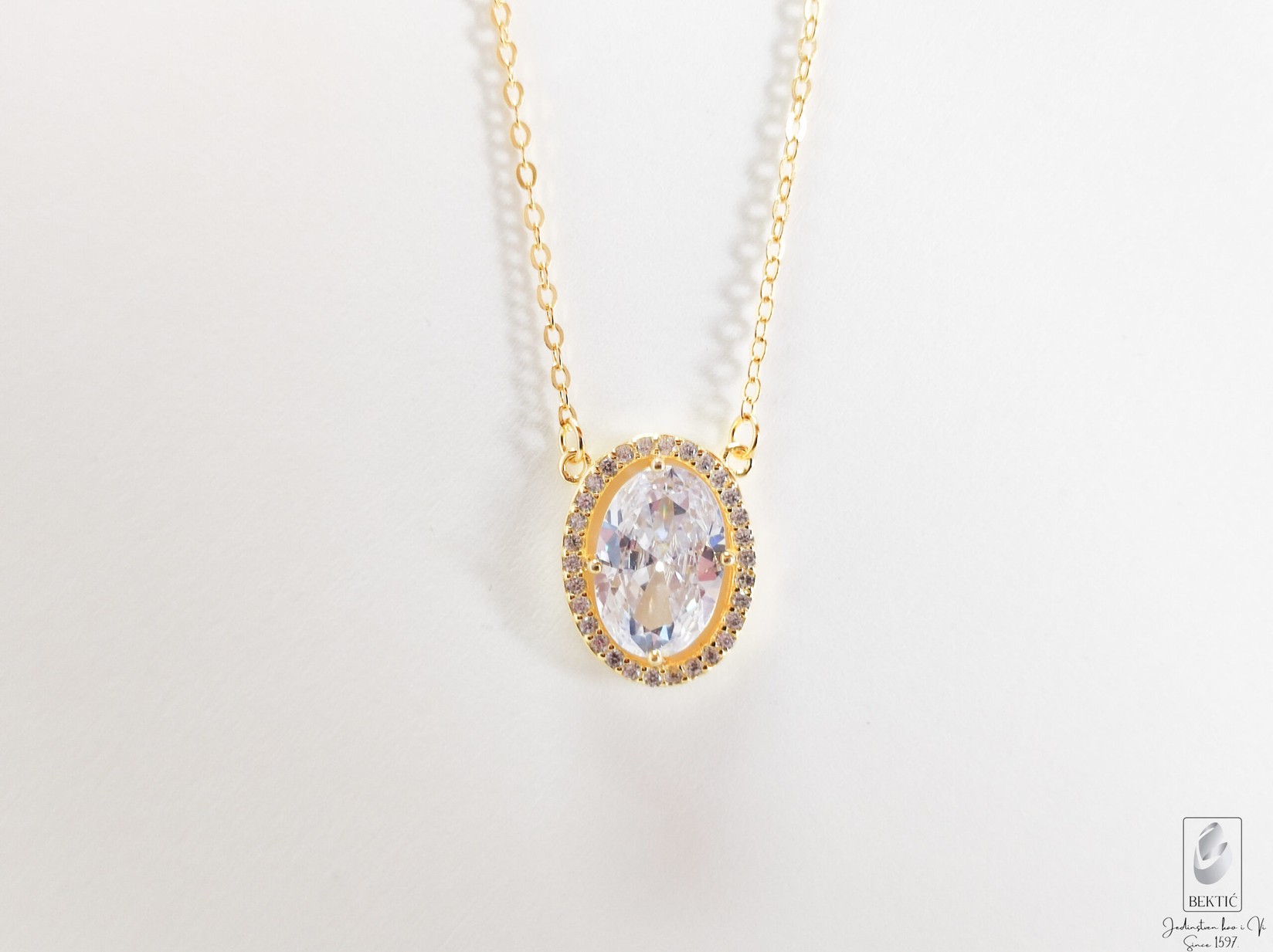 Lančić Klasika 1 - Srebro sa cirkonima