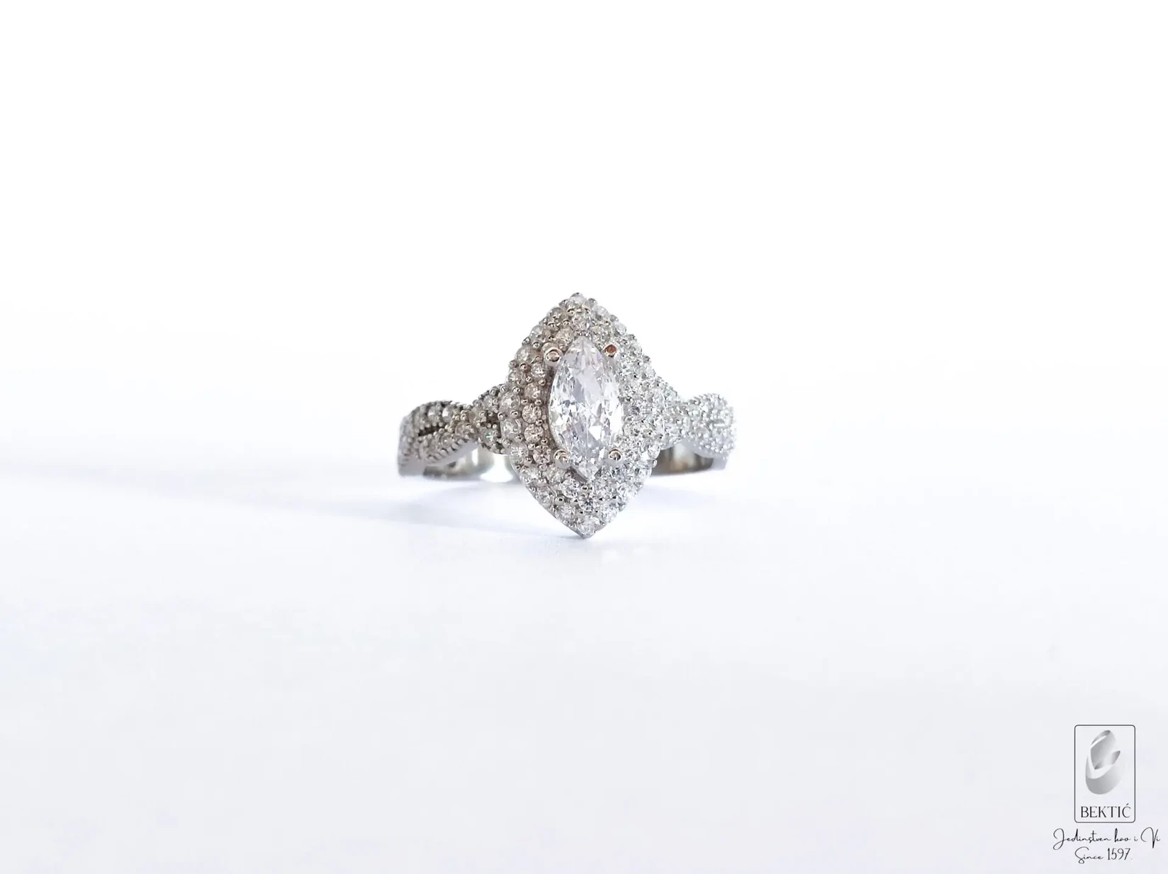 Vjerenički Zaručnički prsten srebro 925