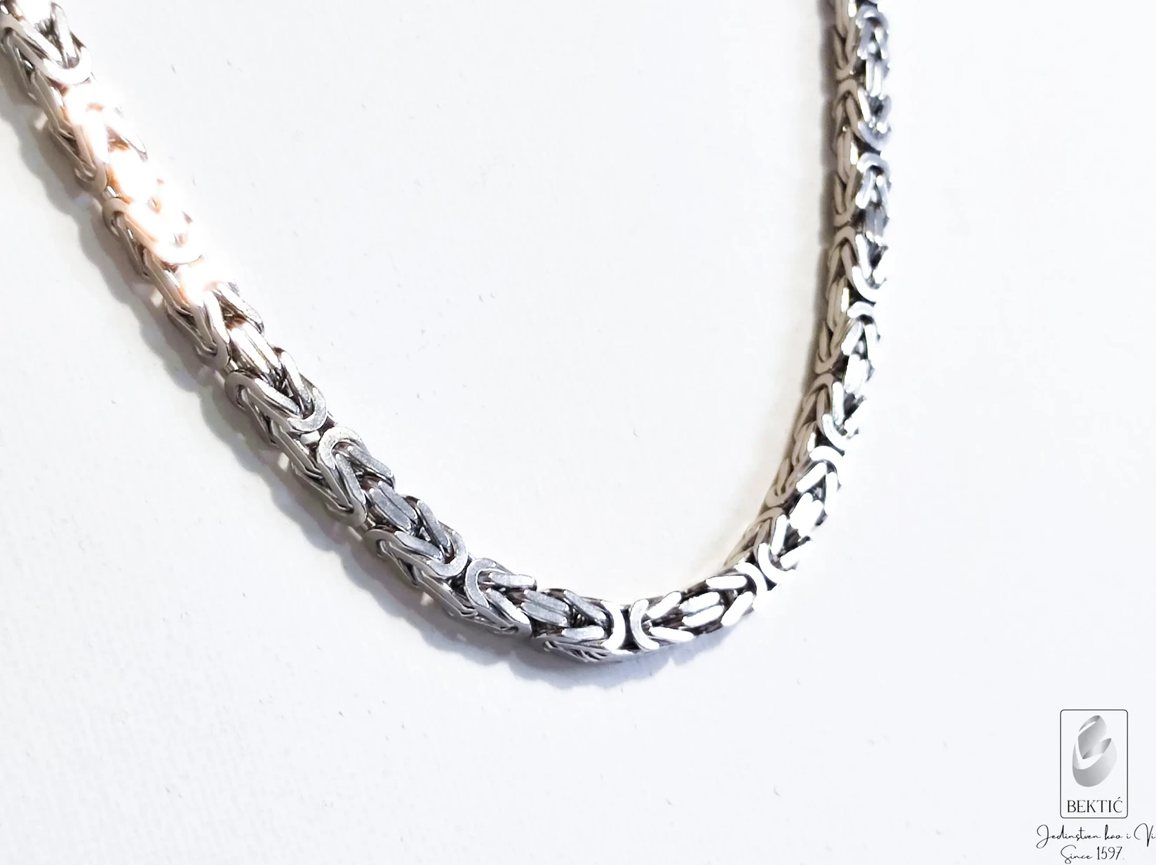 Lanac kraljevski vez/rad 5mm,60cm