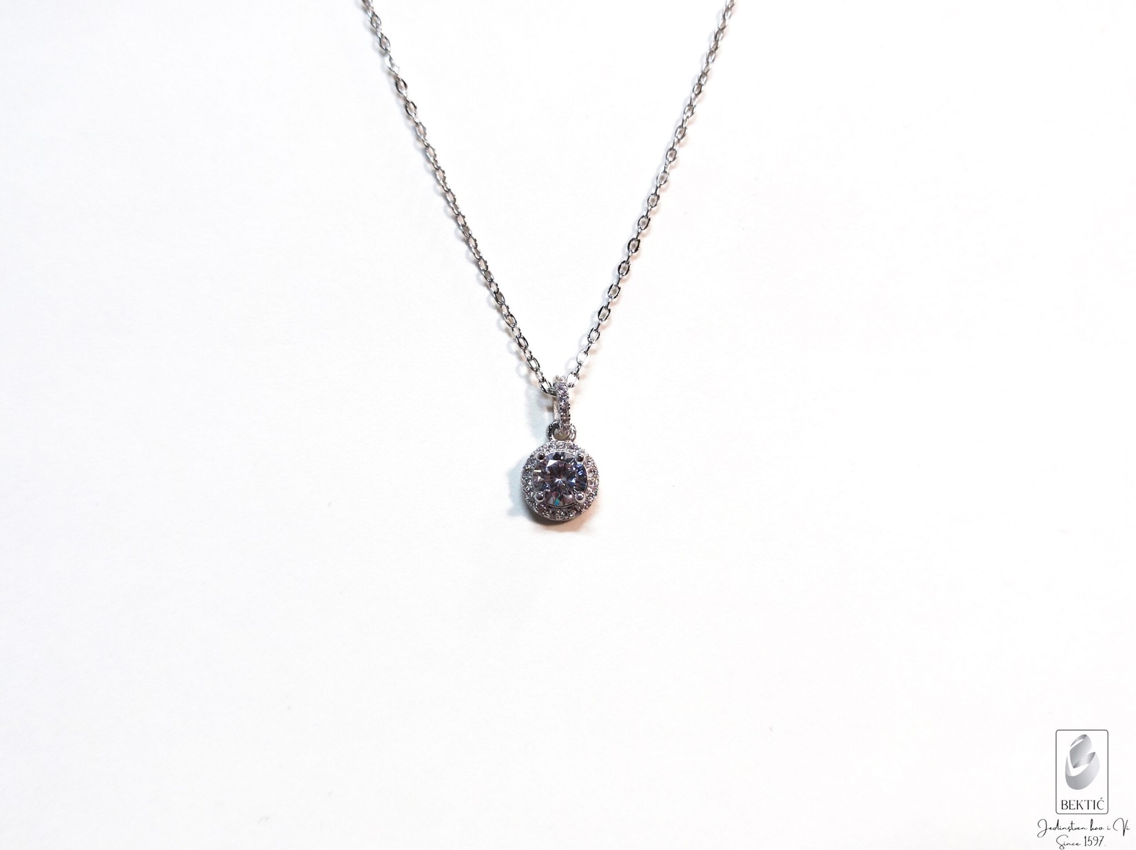 Lančić Klasika 25 - Srebro sa cirkonima