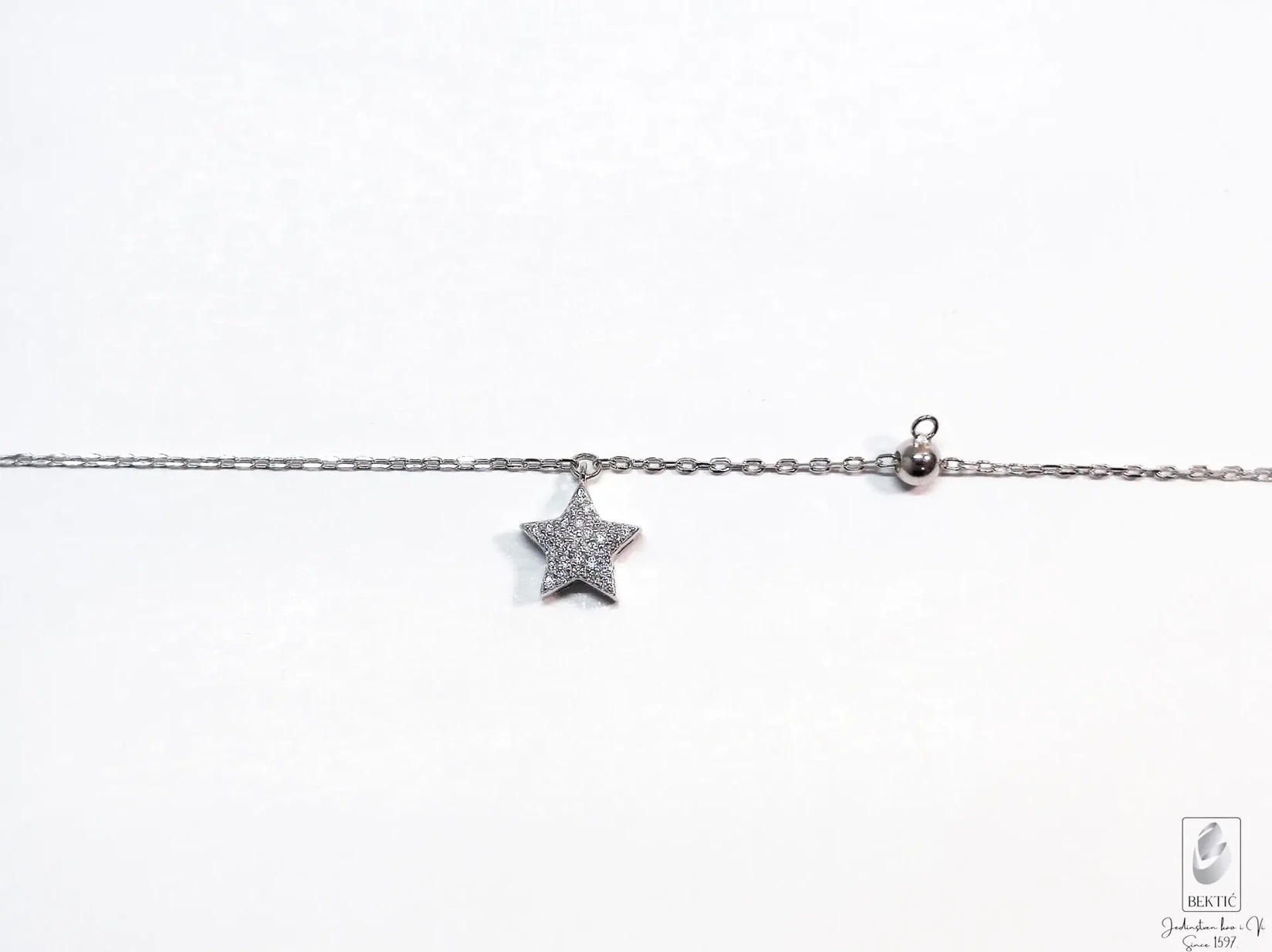 Narukvica srebro 925 sa cirkonima