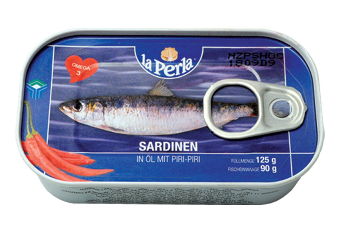 LA PERLA Sardine sa paprikom, 125g