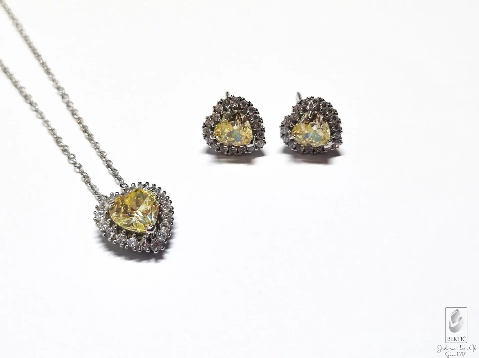 Set srebro 925 sa cirkonima