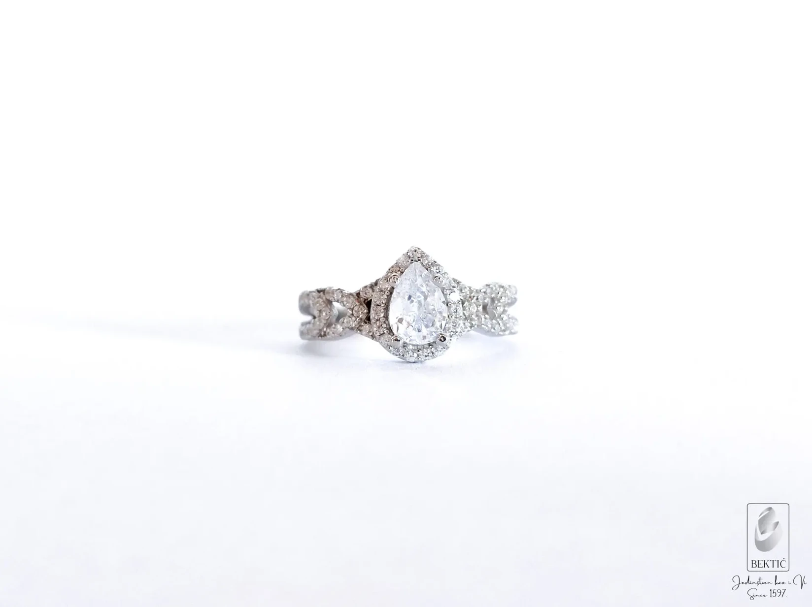 Vjerenički Zaručnički prsten srebro 925