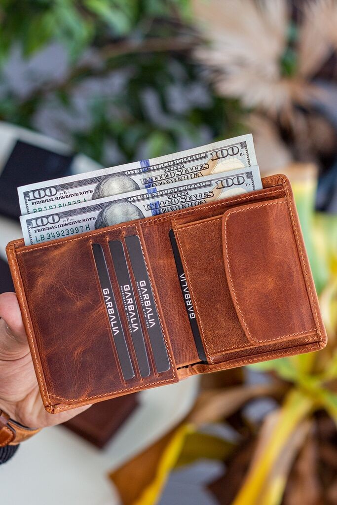 Bagmore muški novčanik Dallas, smeđa