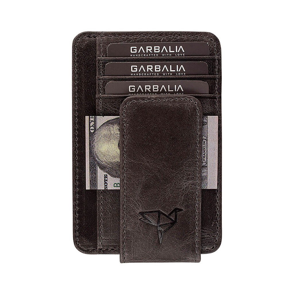 Muški novčanik Bagmore Pisa, tamno sivi