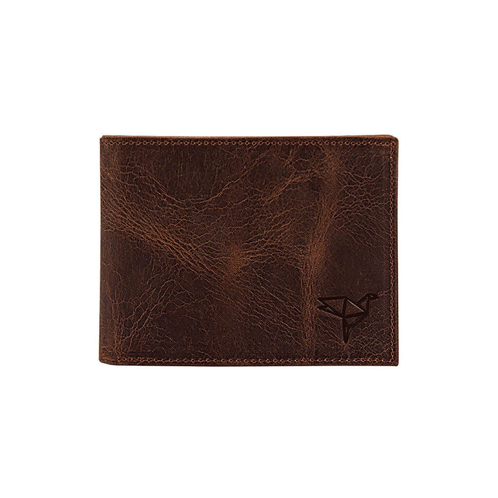 Bagmore muški novčanik Jackson Crazy, kestenjaste boje